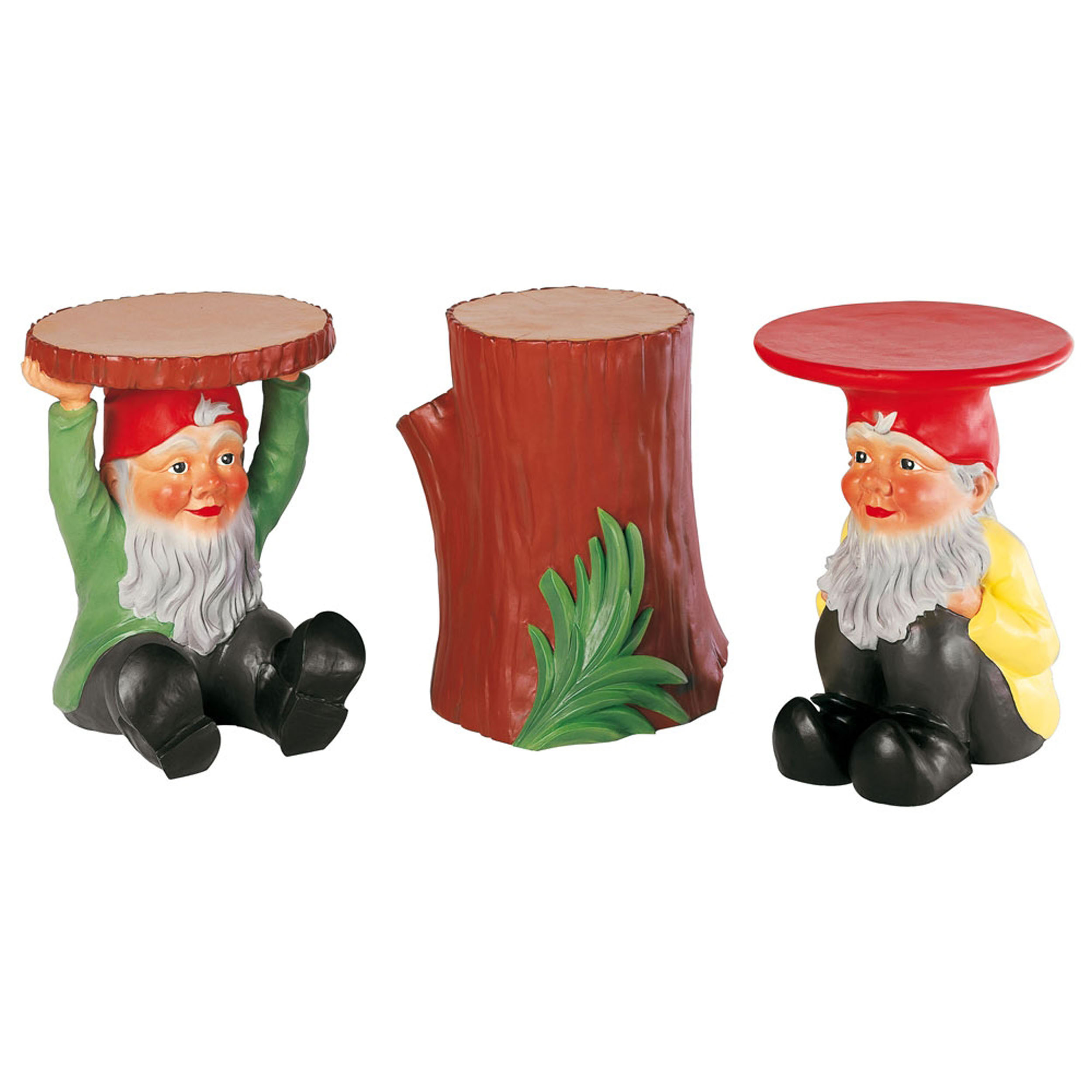 Gnomes Saint-Esprit Hocker und Tischchen