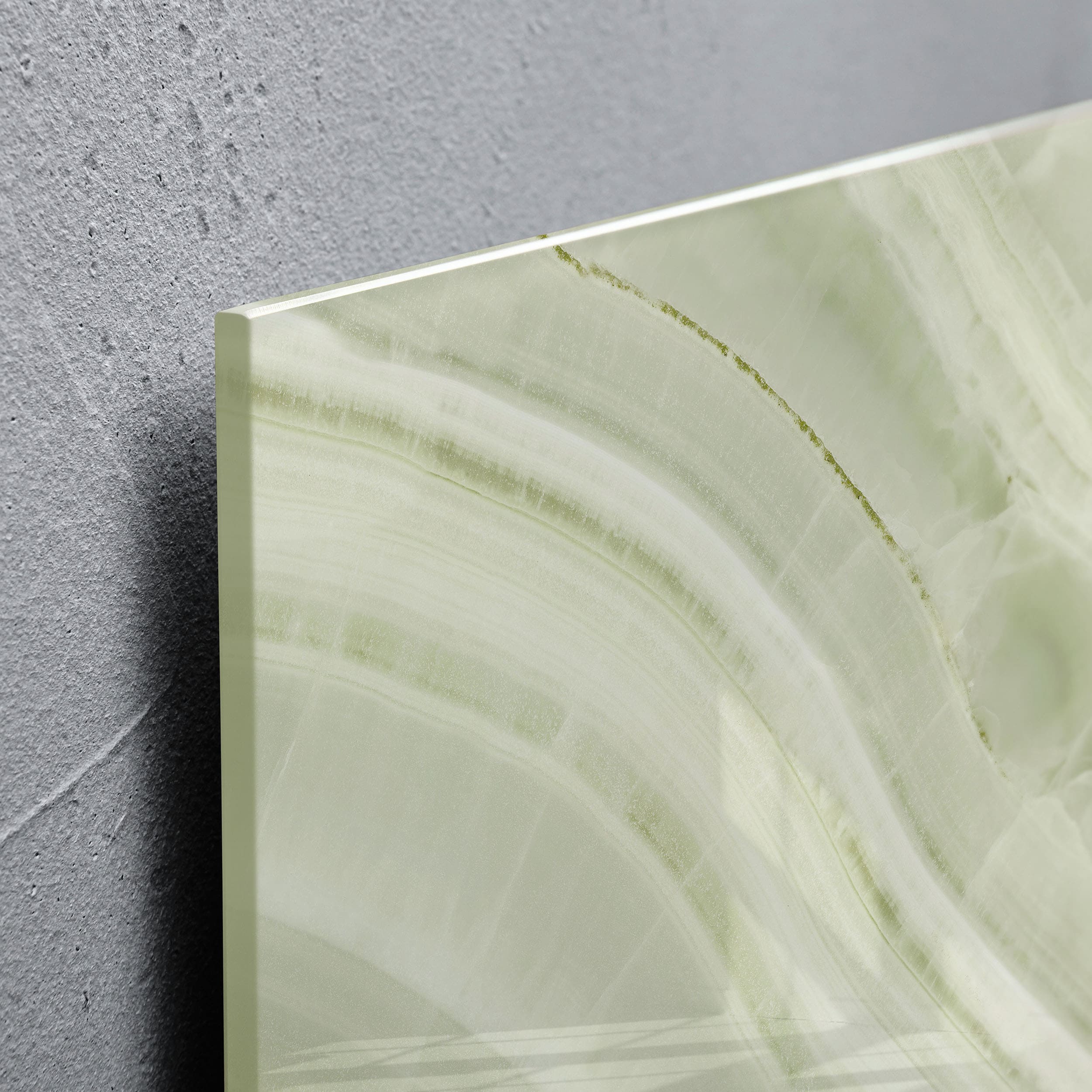 artverum® Glas-Magnetboard Green Mineral