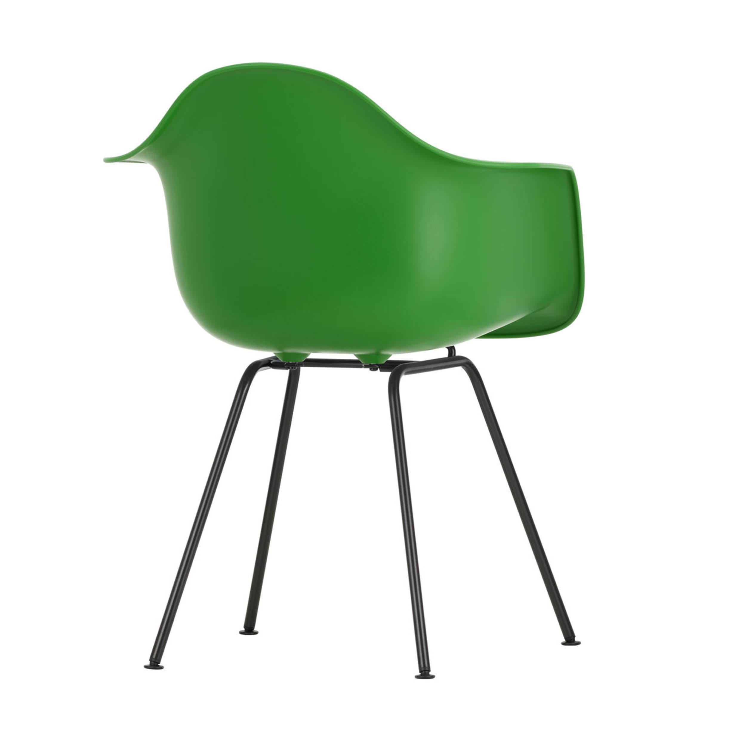 Eames Plastic Armchair Stuhl DAX mit Kunststoffgleitern