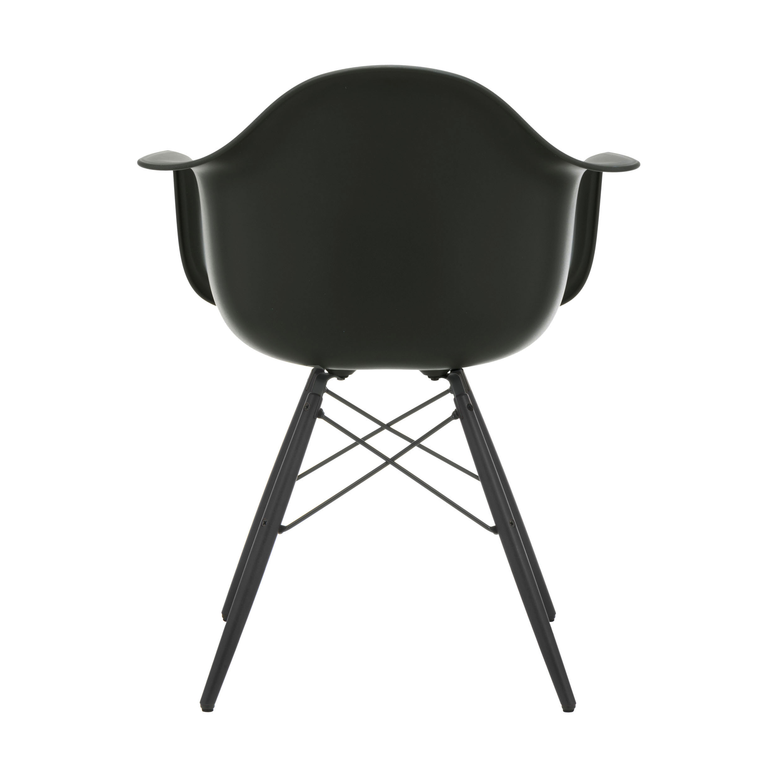 Eames Plastic Armchair Stuhl DAW mit Filzgleitern