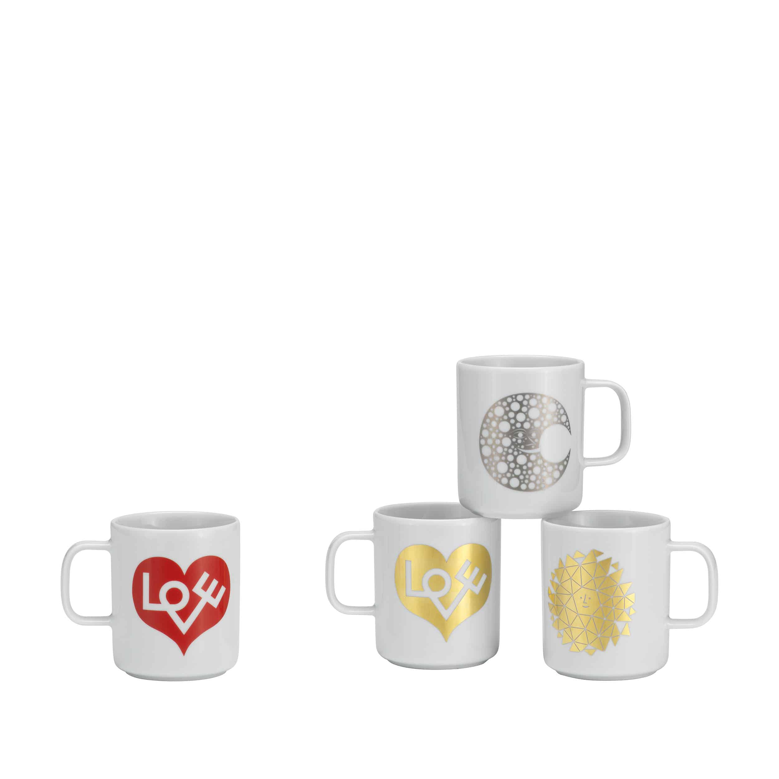 Coffee Mug Love Heart Henkelbecher