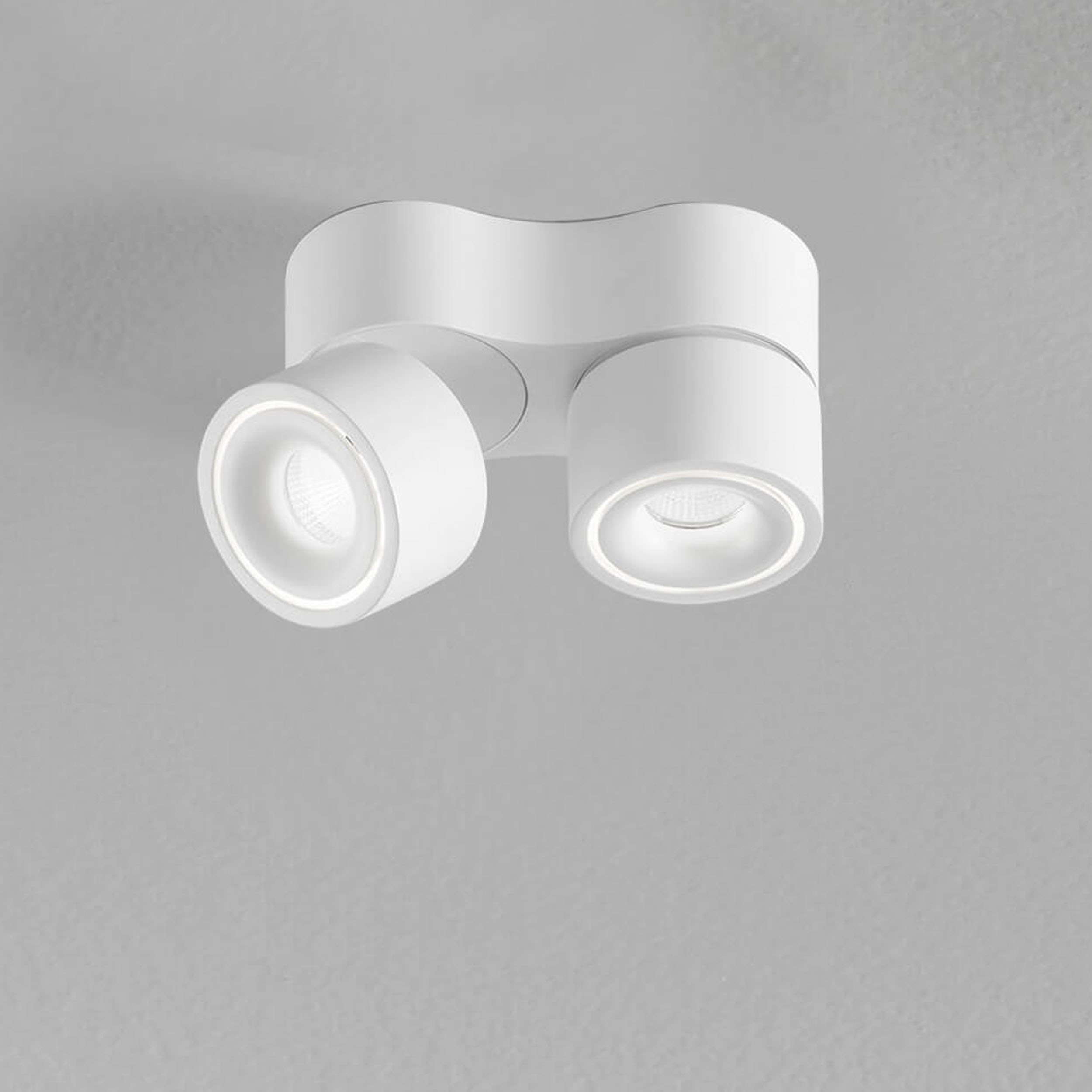 Clippo S Duo LED Wand- und Deckenleuchte