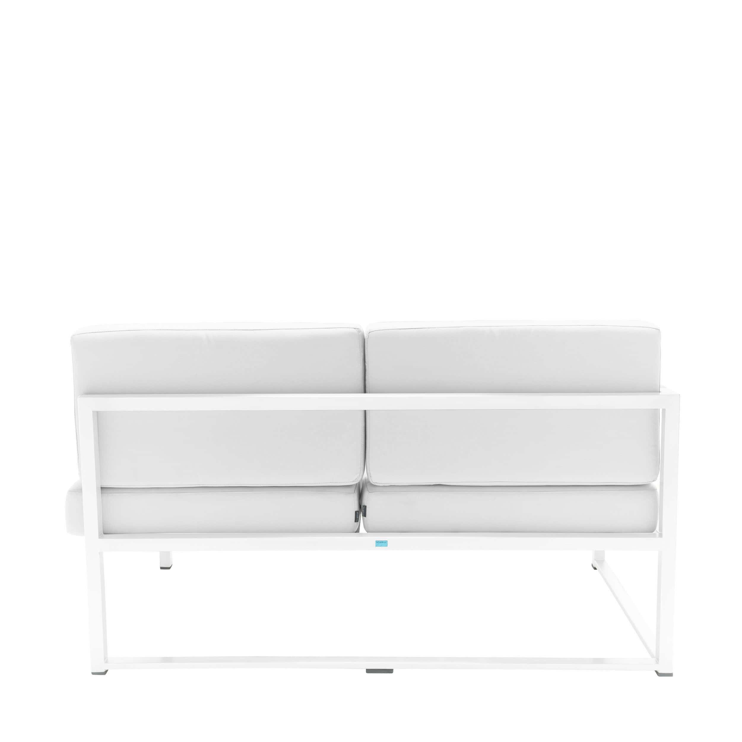 Lux Lounge Sofa 2-Sitzer Armlehne links