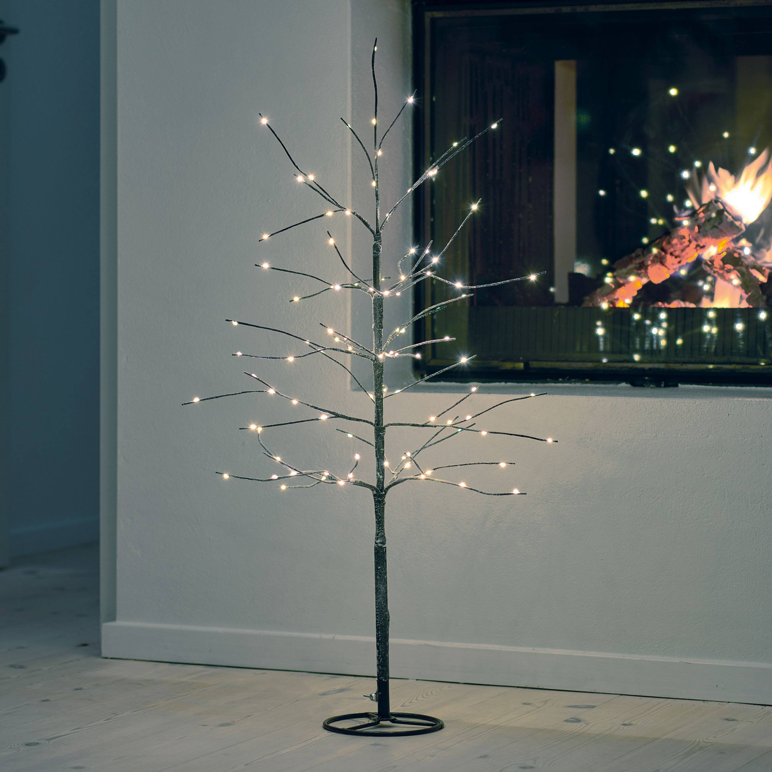 Sirius LED Baum Milla 50 LED 46 cm innen Timer Chrome kaufen