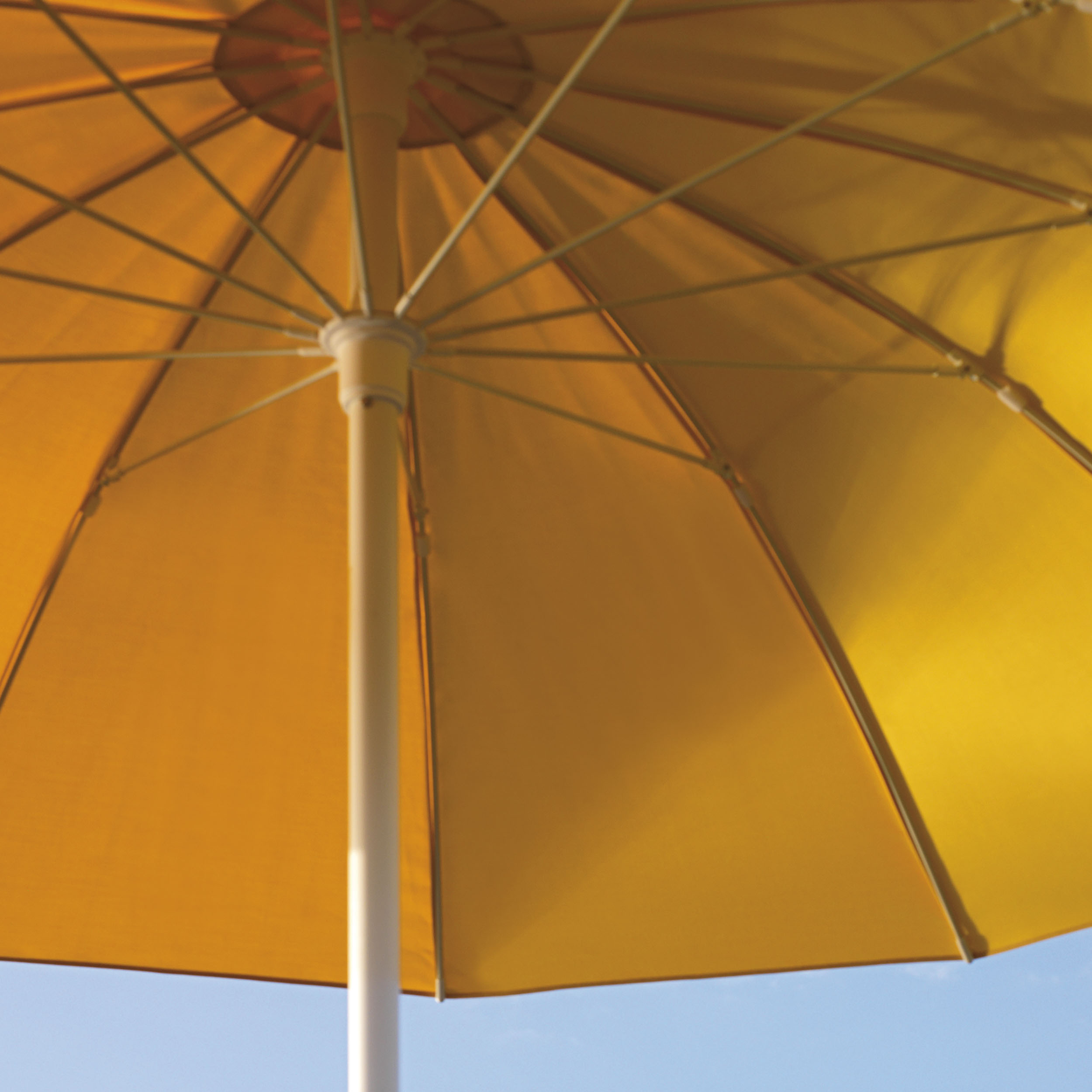 Pagodenschirm Sonnenschirm mit Seilzug ohne Schirmständer