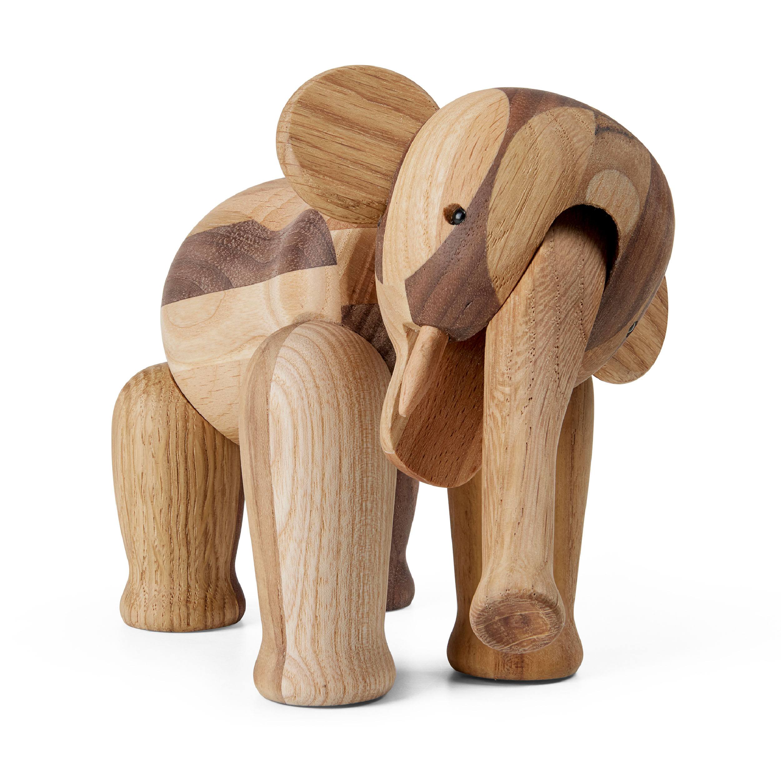 Elefant Reworked Holzfigur