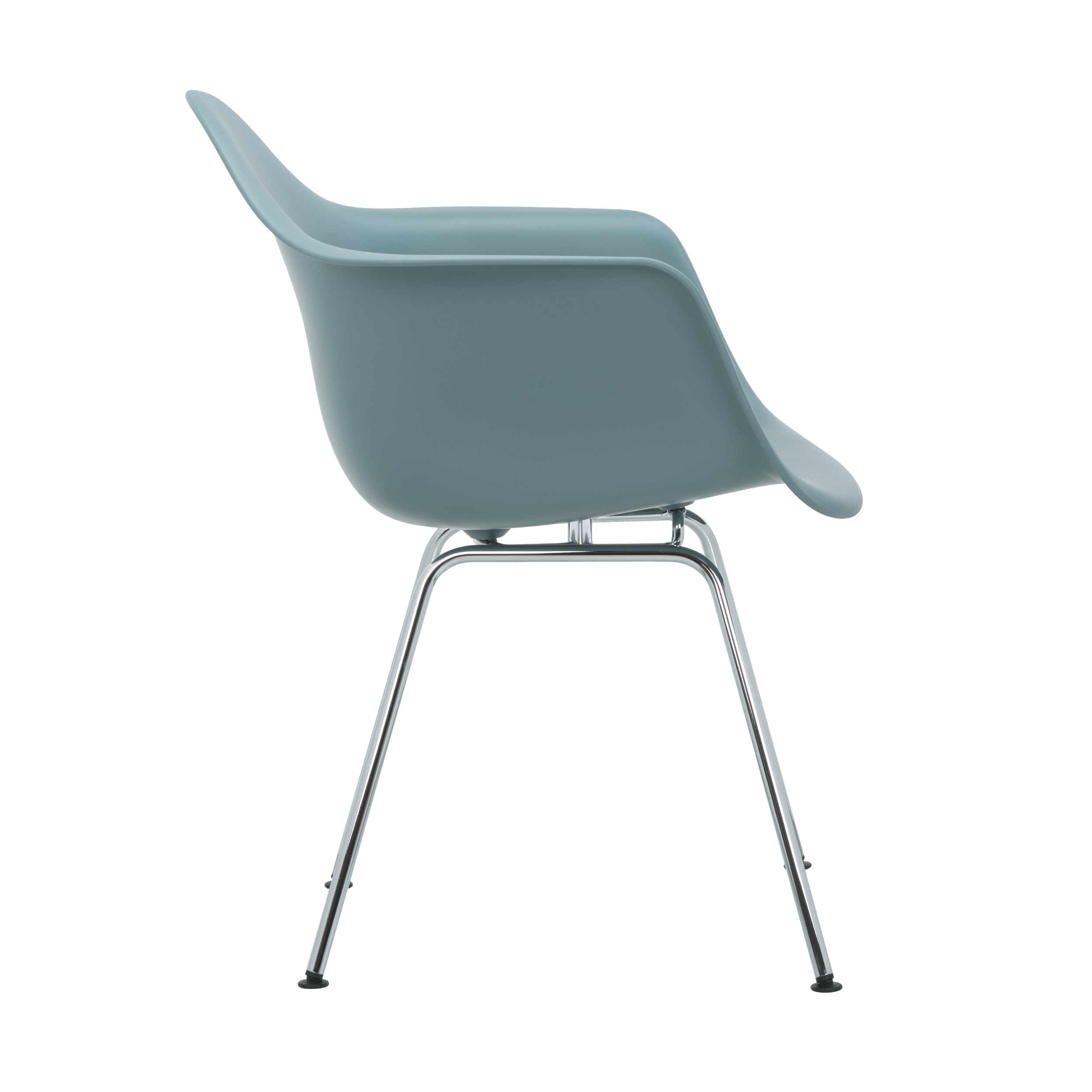 Eames Plastic Armchair Stuhl DAX mit Filzgleitern