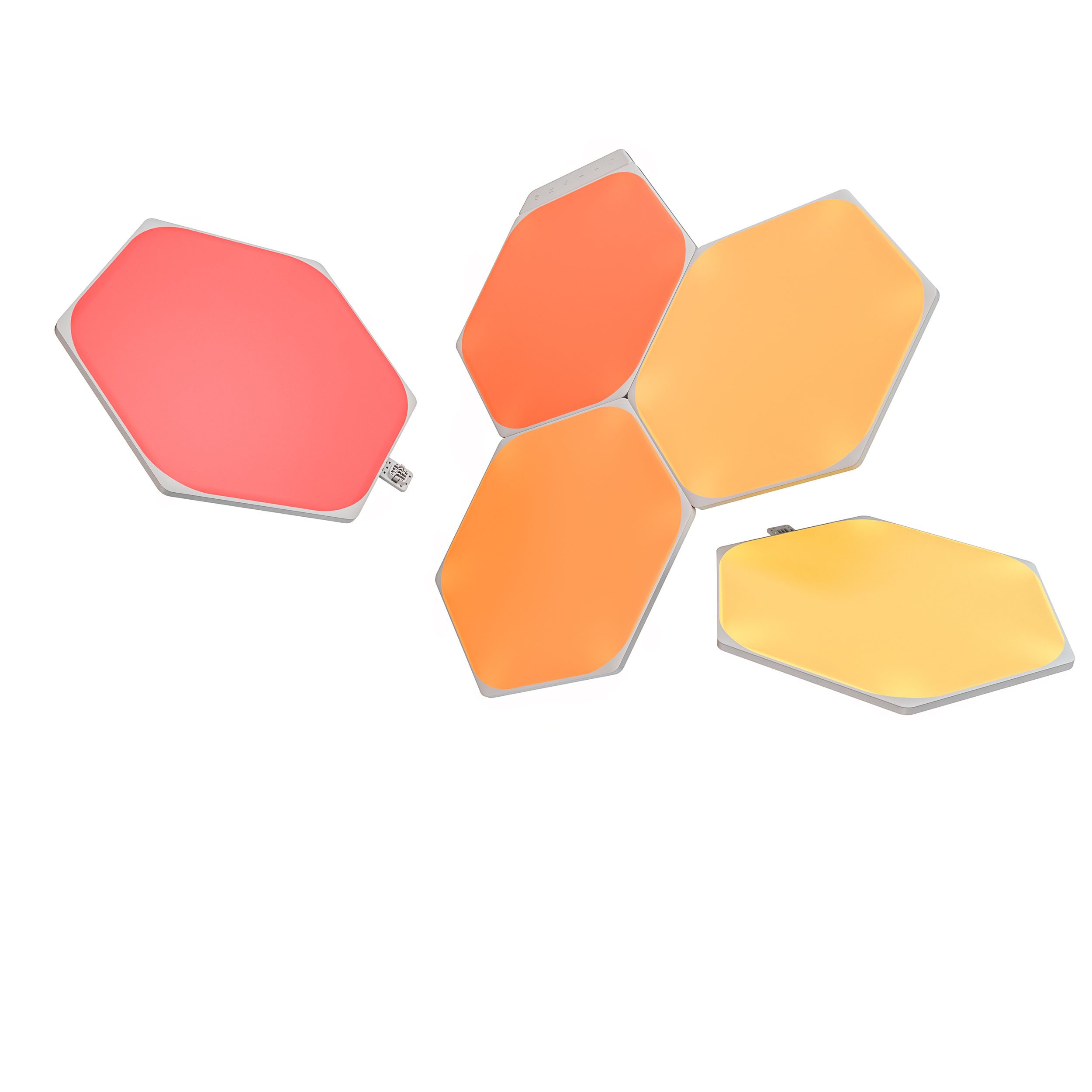 Nanoleaf Shapes Hexagon Starterkit LED Wandleuchte 5er-Set
