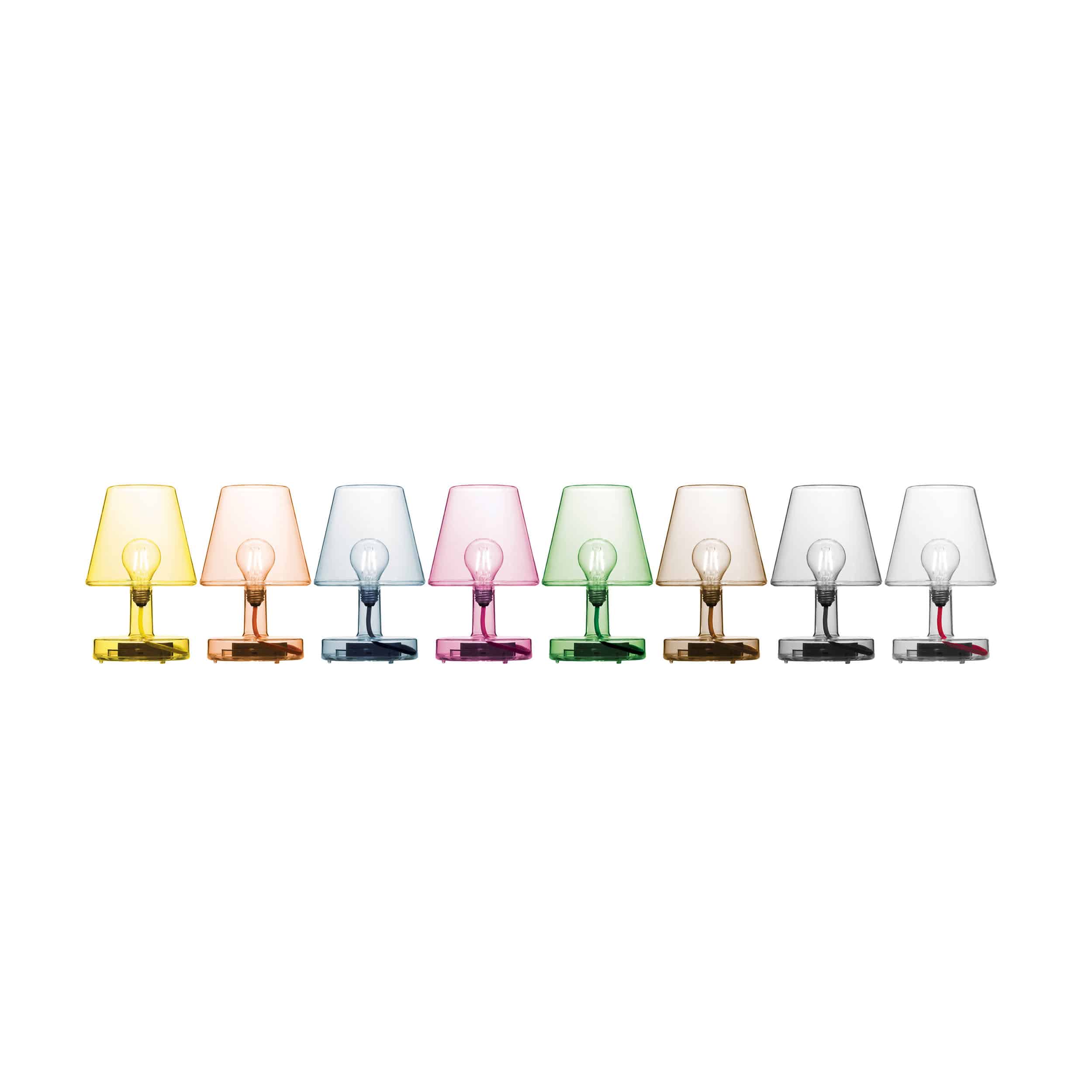 Transloetje LED Tischleuchte - Farbe: transparent | Größe: Option 1