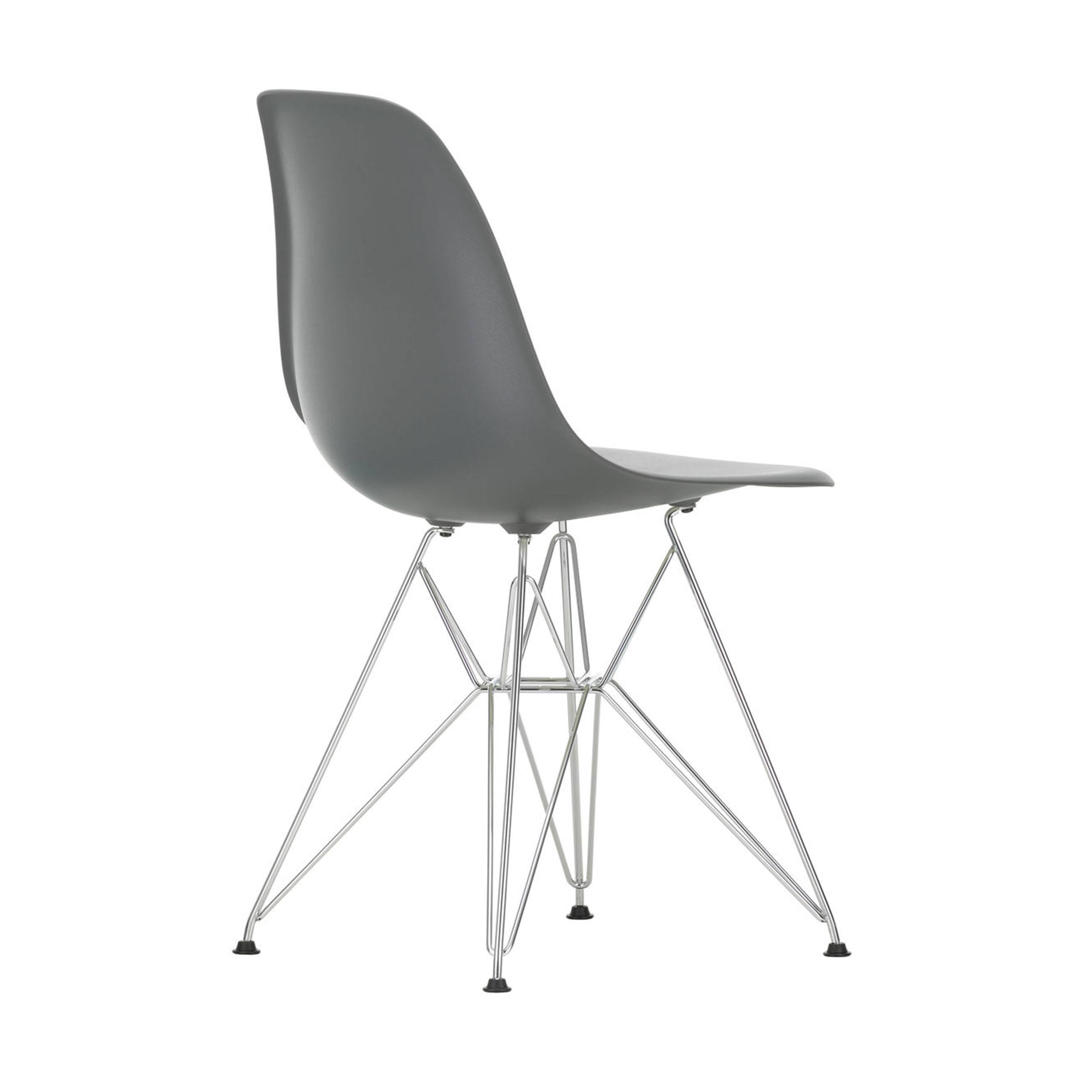 Eames Plastic Side Chair Stuhl DSR mit Filzgleitern