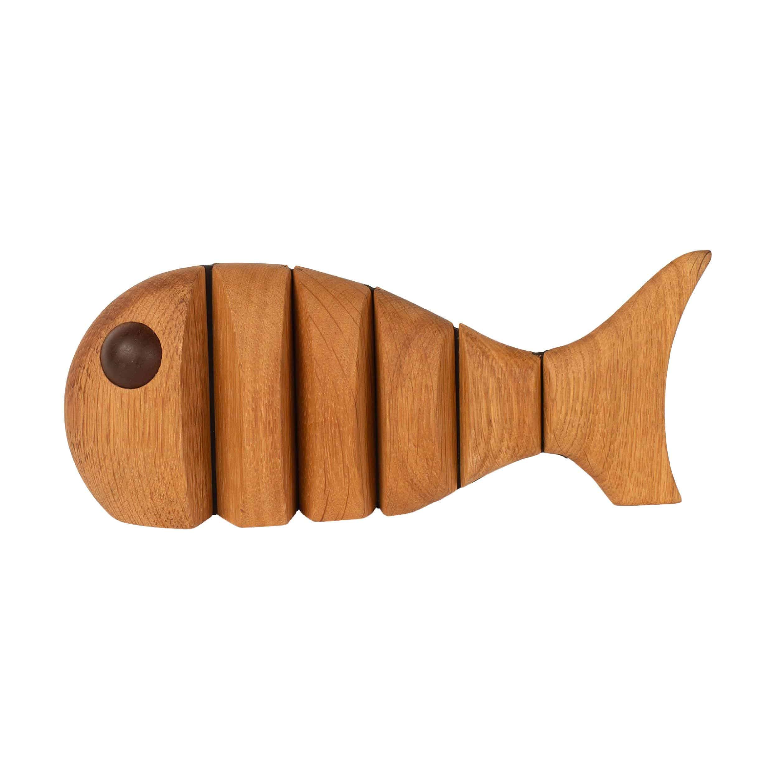 The Wood Fish Figur