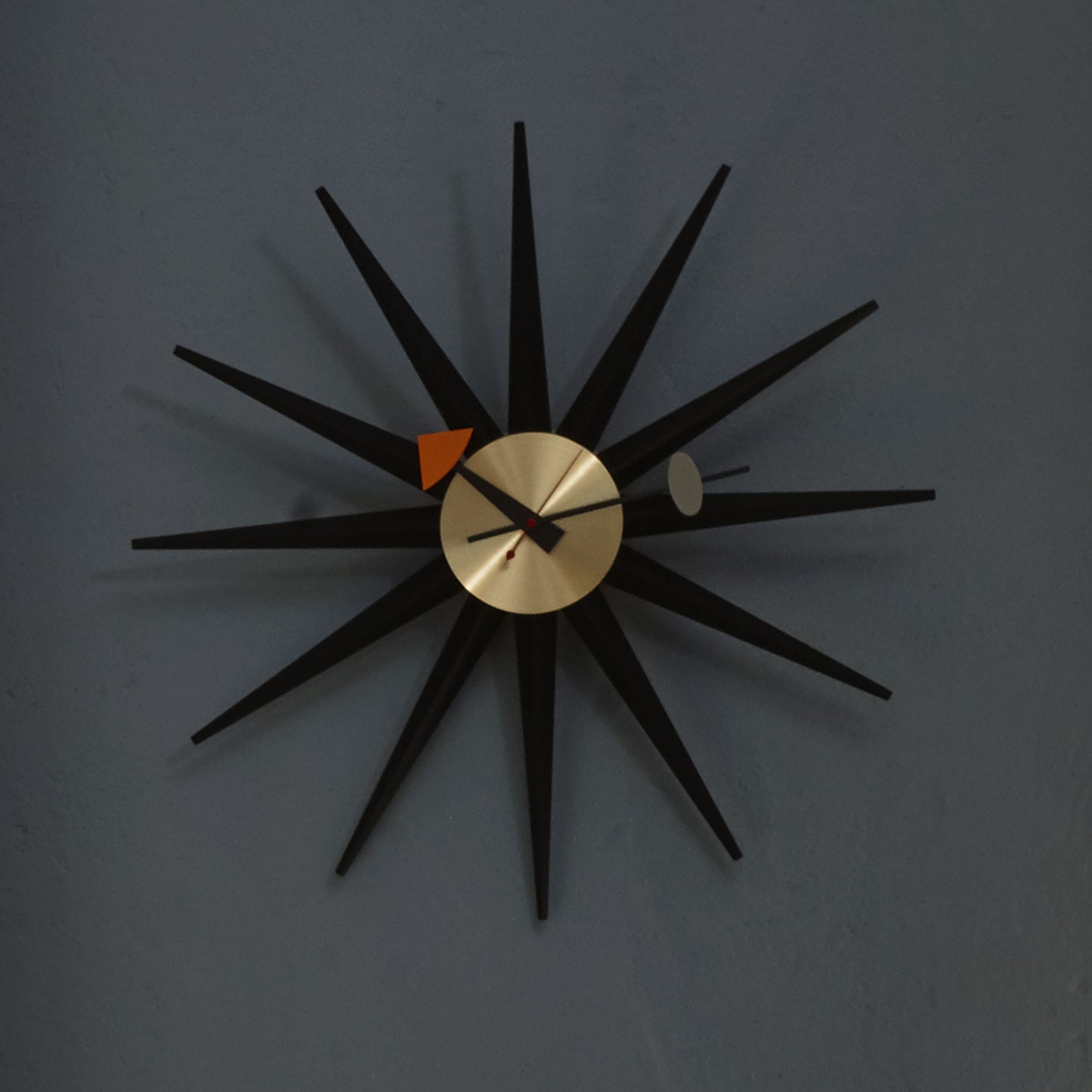 Sunburst Clock Wanduhr