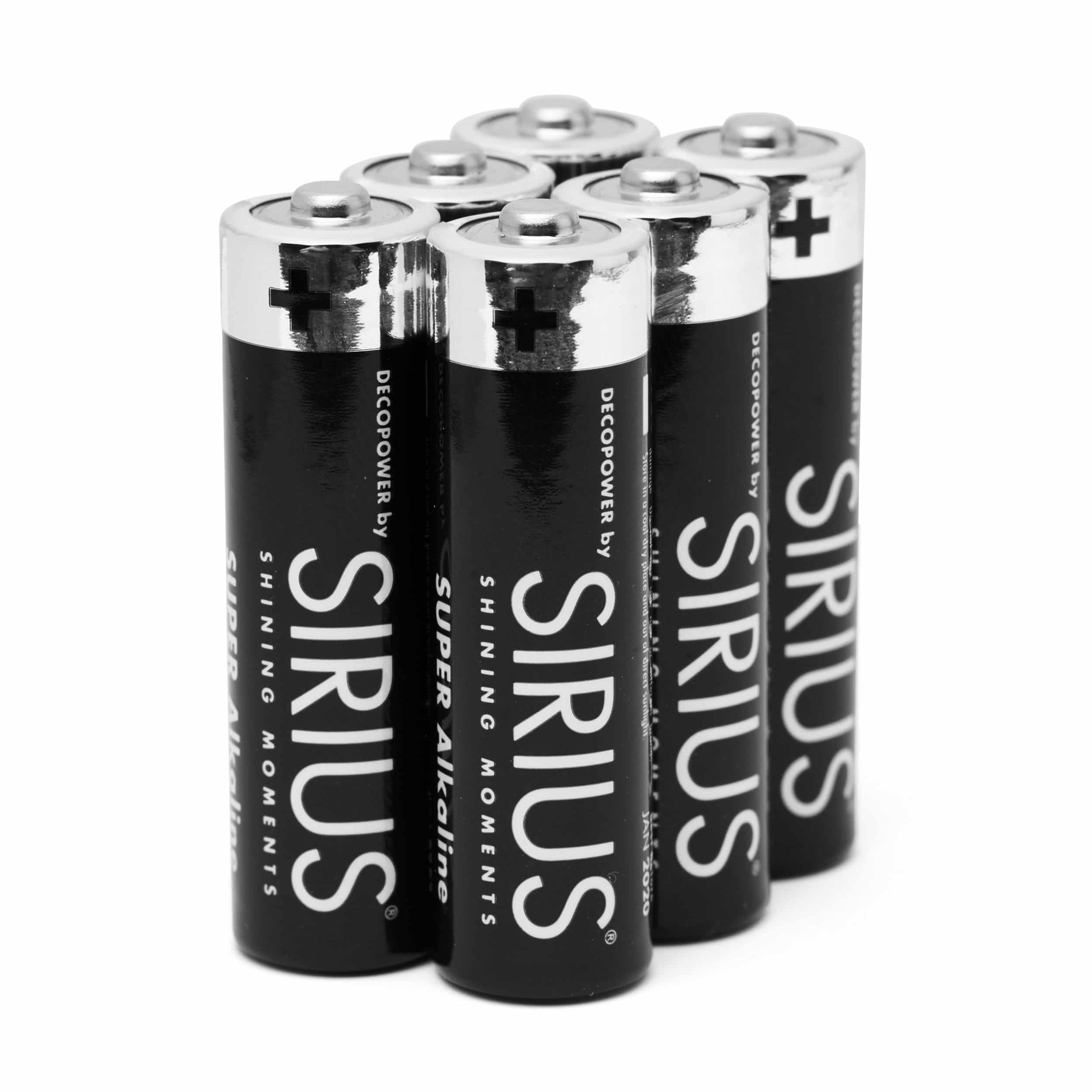 Sirius Mignon Batterie AA 6er-Set
