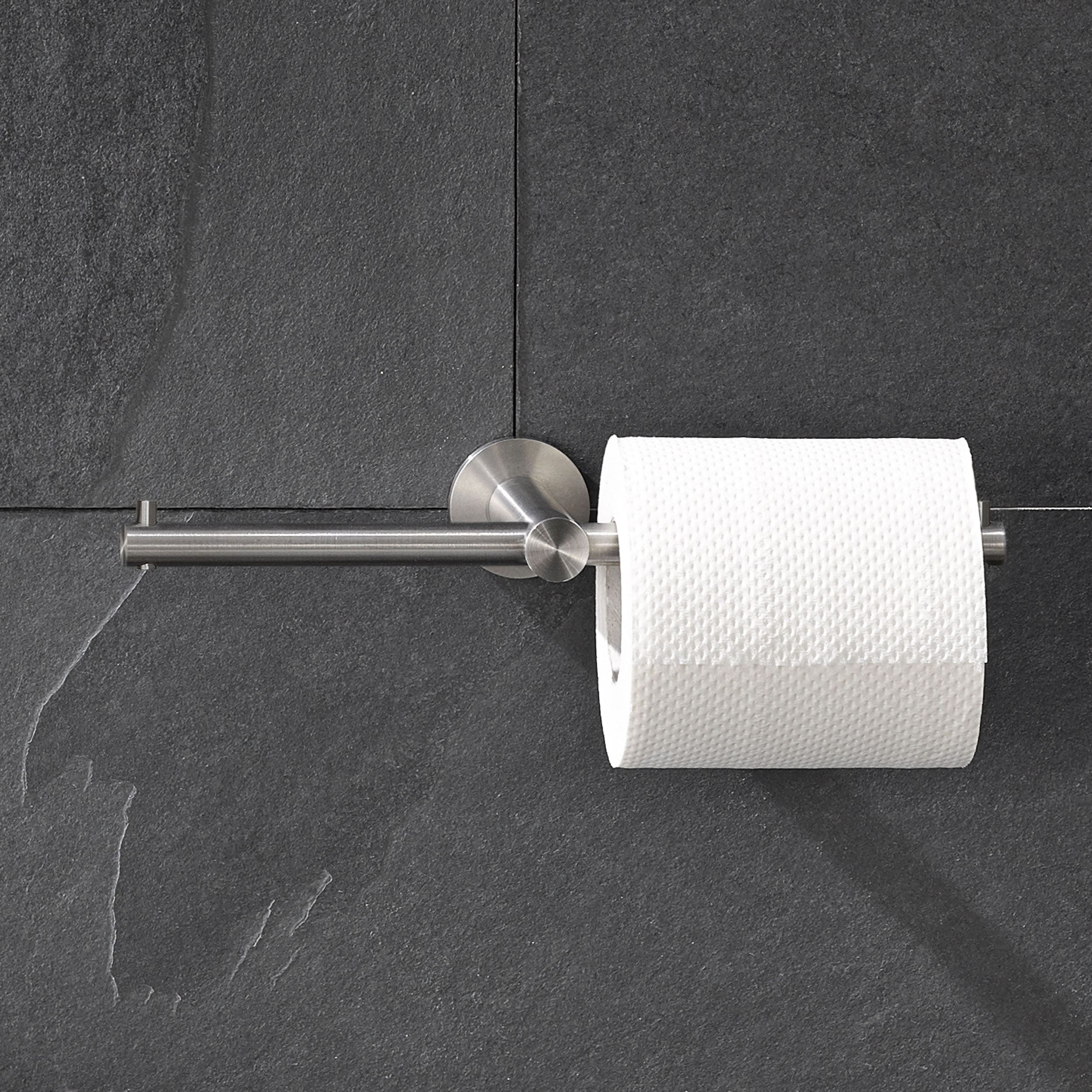 hochwertig Edelstahl PHOS Design Reserverollenhalter Toilettenpapierhalter 