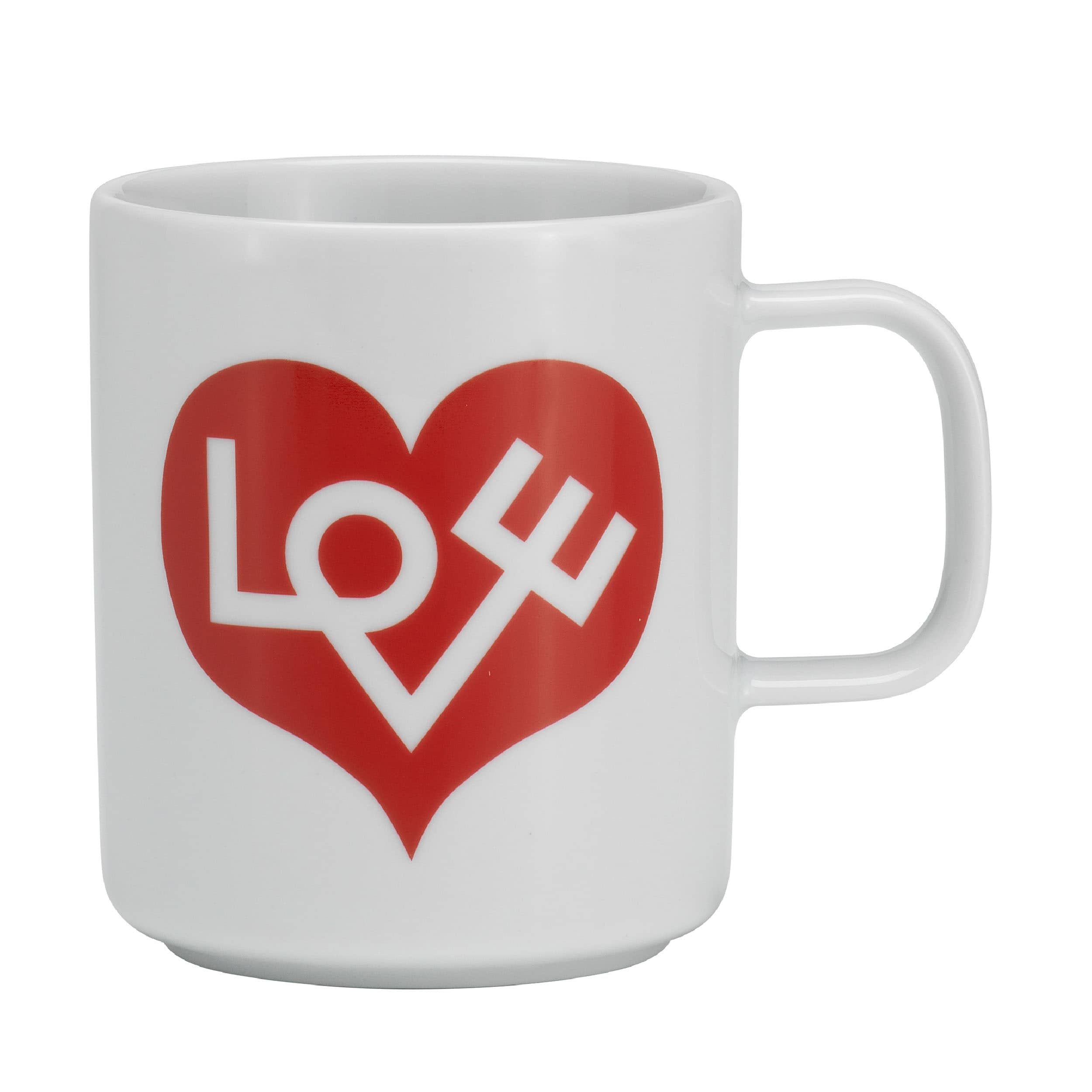Coffee Mug Love Heart Henkelbecher