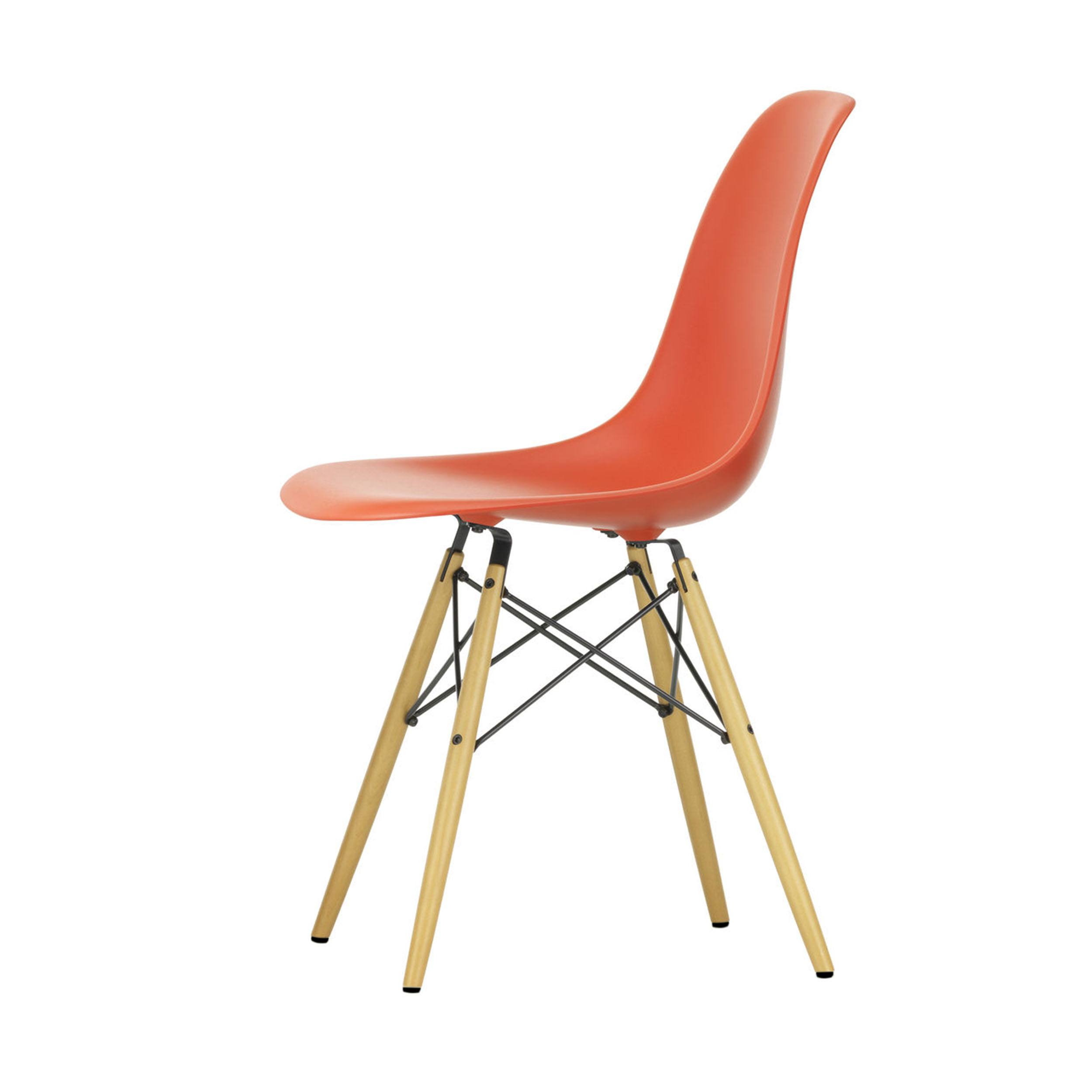 Eames Plastic Side Chair Stuhl DSW mit Filzgleiter