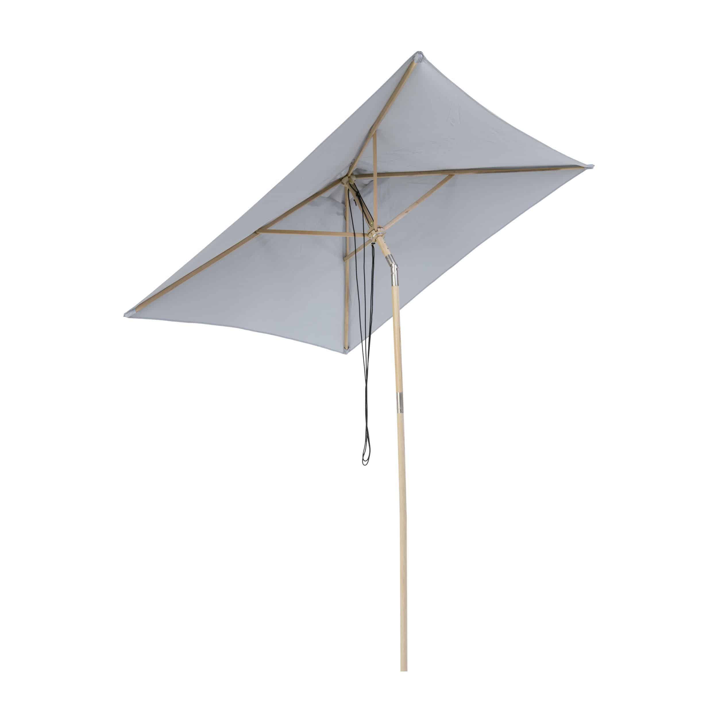 Landhausschirm quadratisch Sonnenschirm mit Knickgelenk ohne Schirmständer