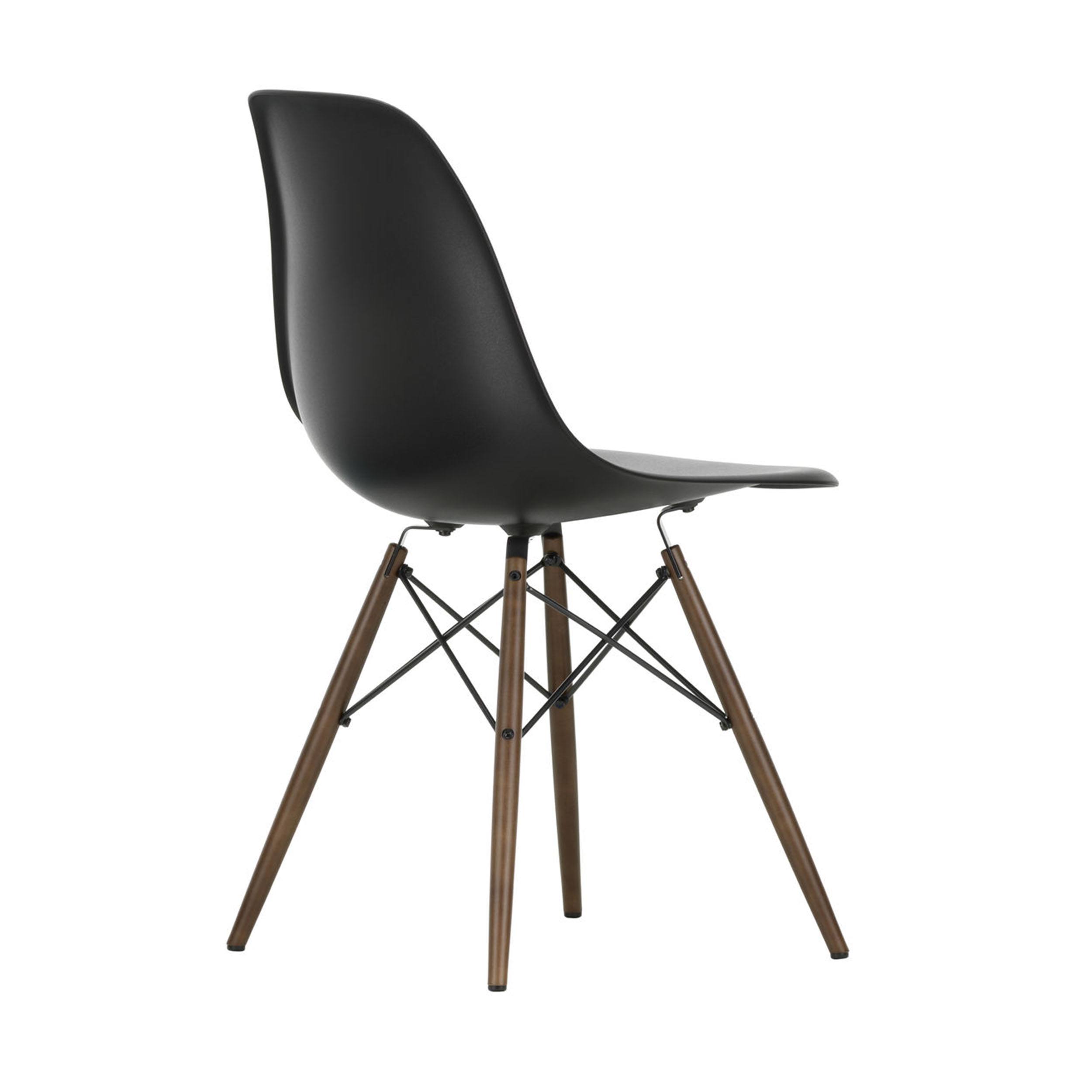 Eames Plastic Side Chair Stuhl DSW mit Kunststoffgleitern