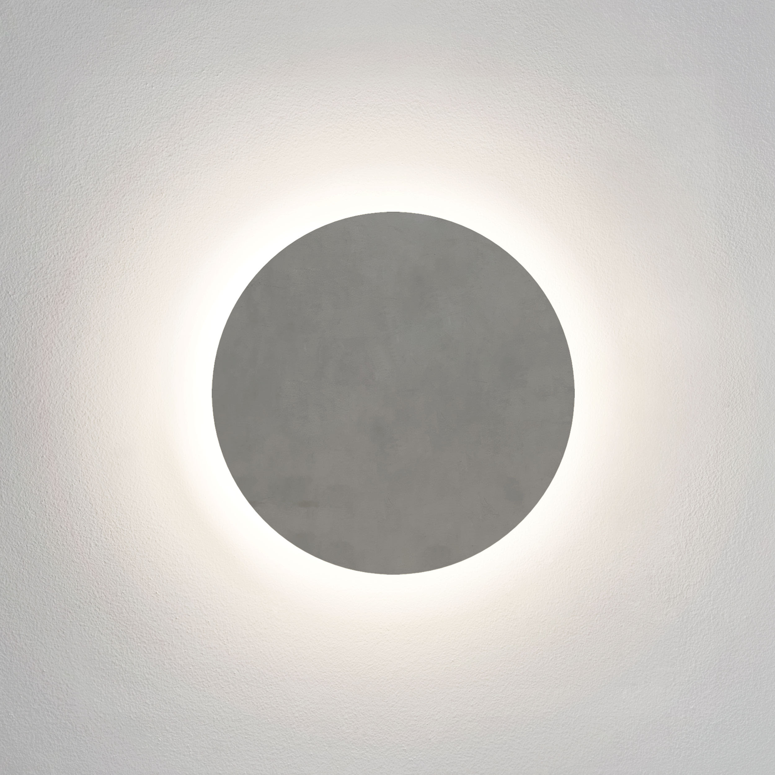 Eclipse Round Beton LED Wandleuchte