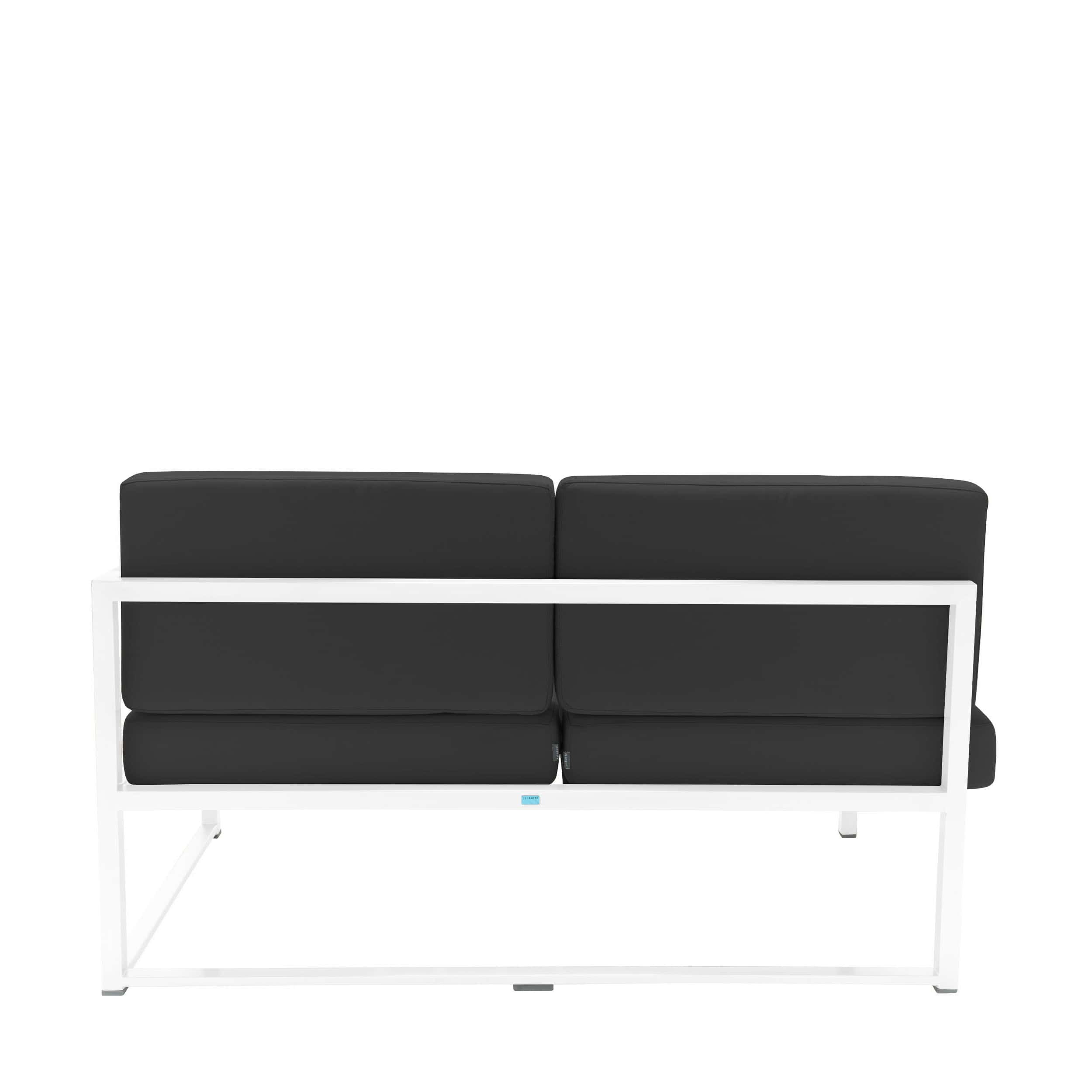 Lux Lounge Sofa 2-Sitzer Armlehne rechts