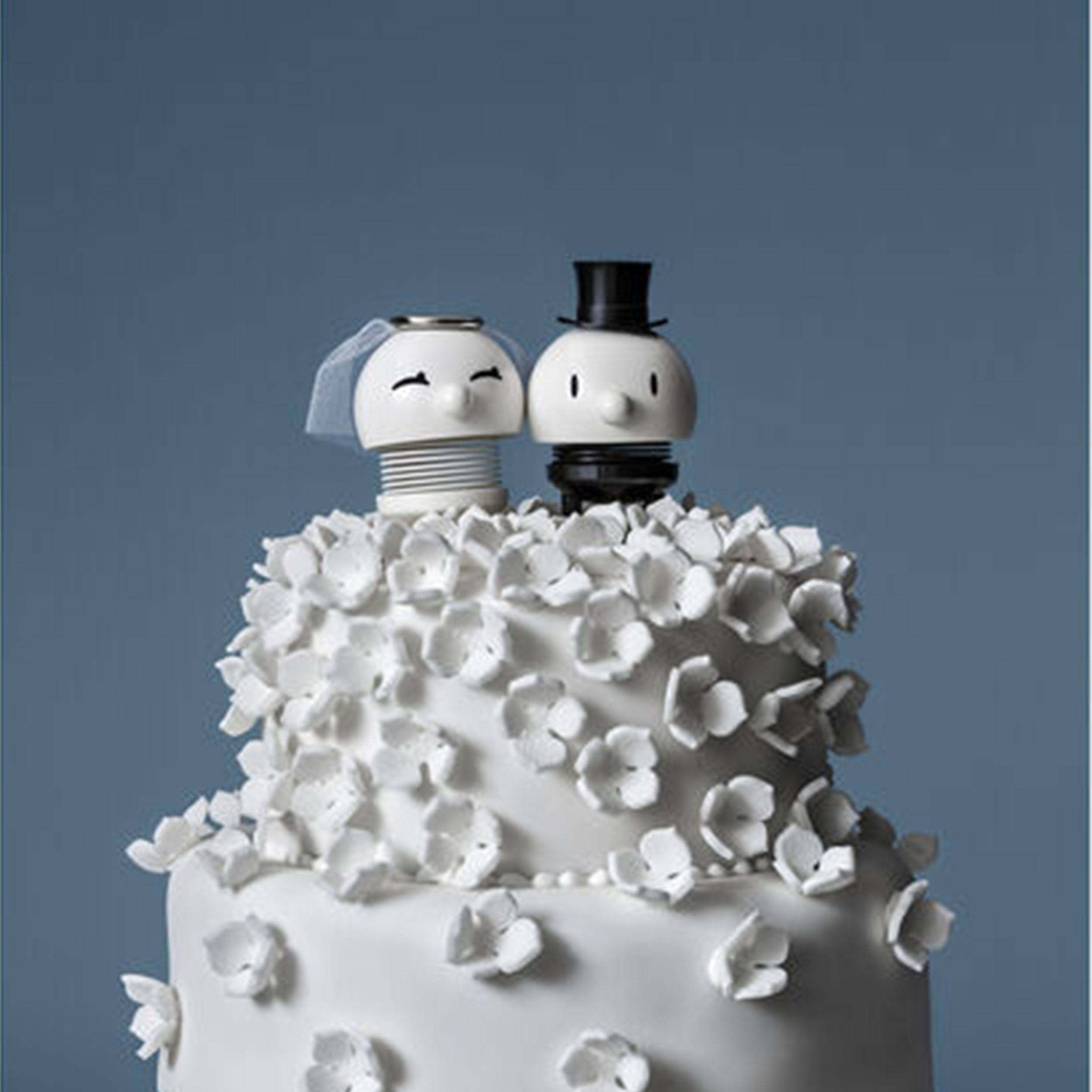 Wedding Bride & Groom Figur
