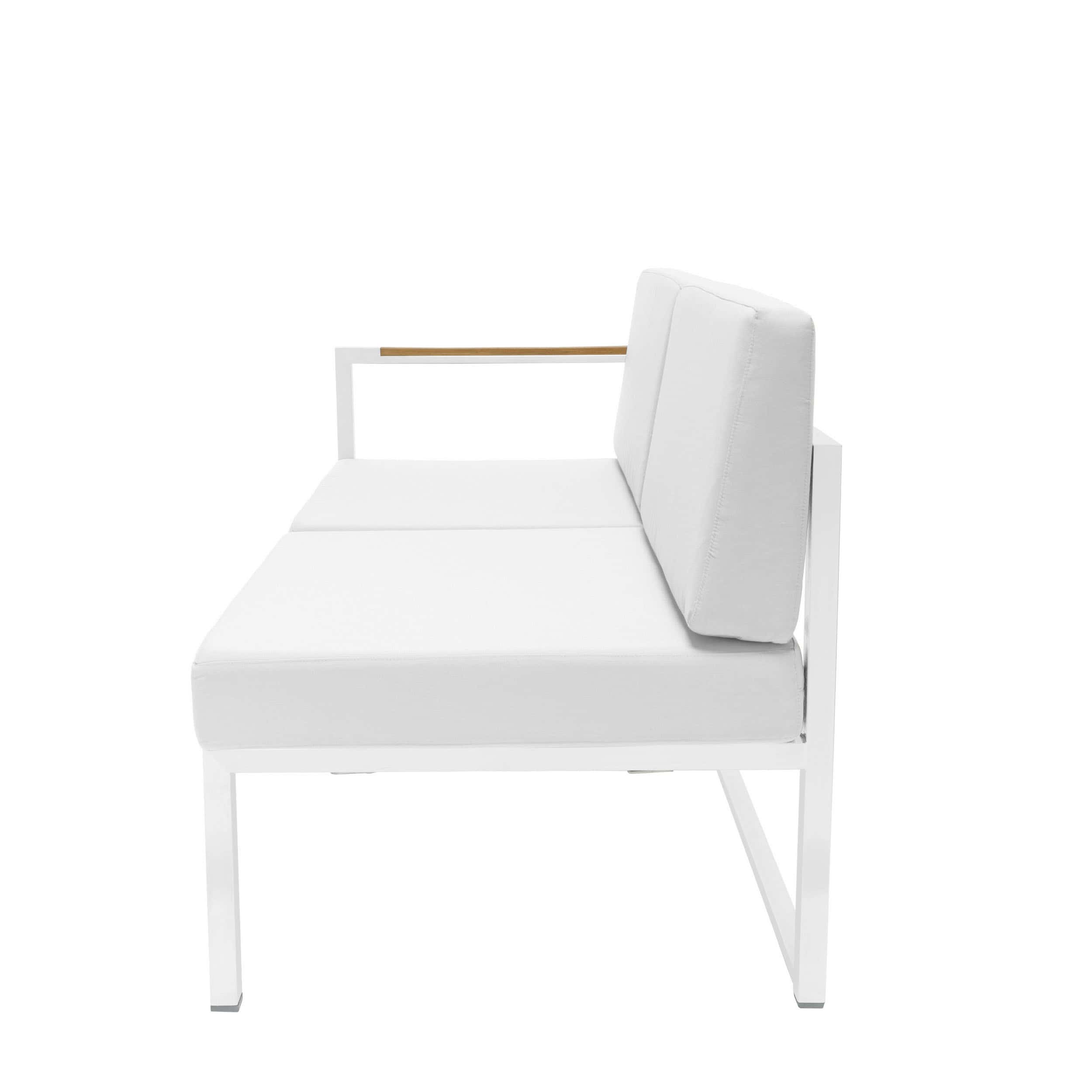 Lux Lounge Sofa 2-Sitzer Armlehne links