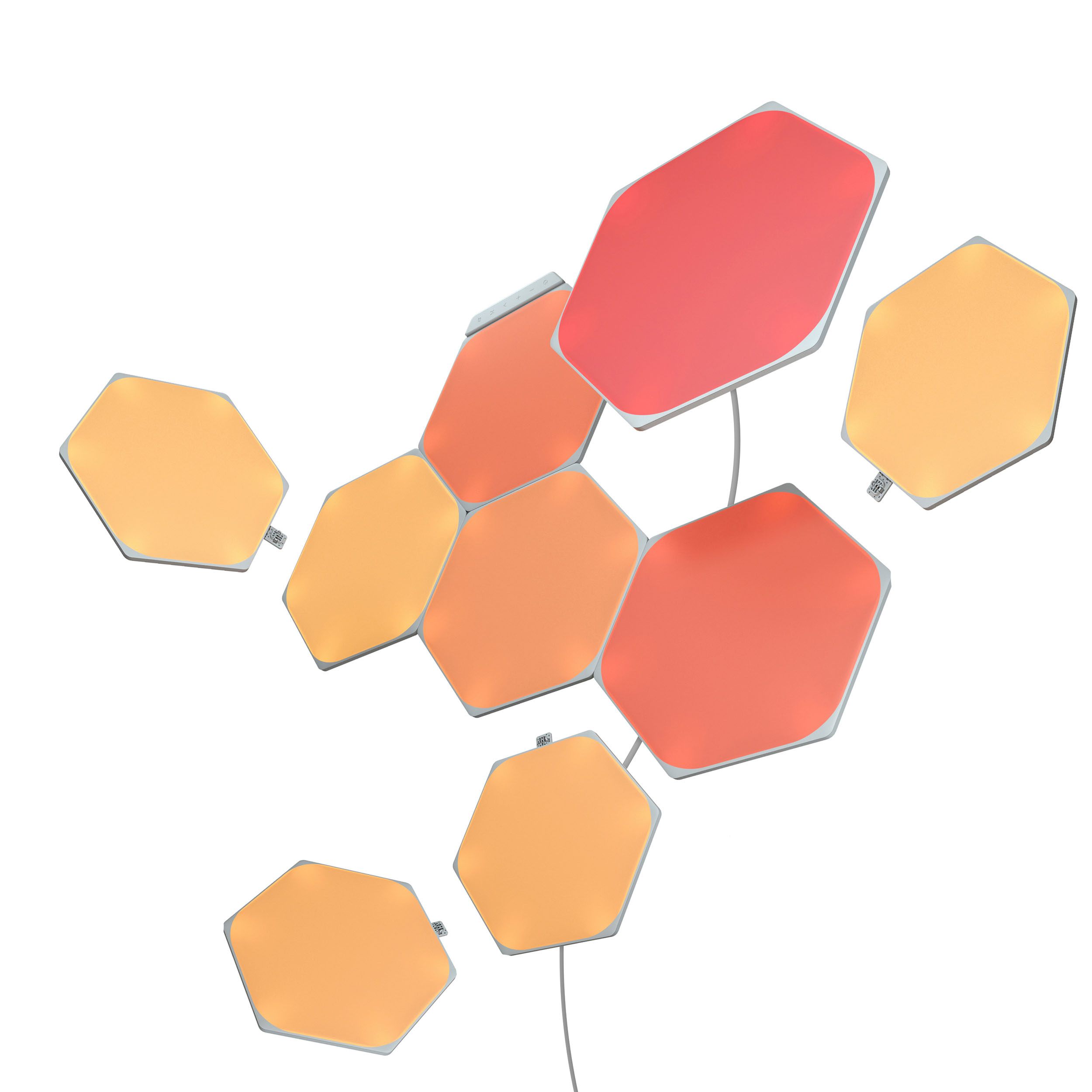 Nanoleaf Shapes Hexagon Starterkit LED Wandleuchte 9er-Set