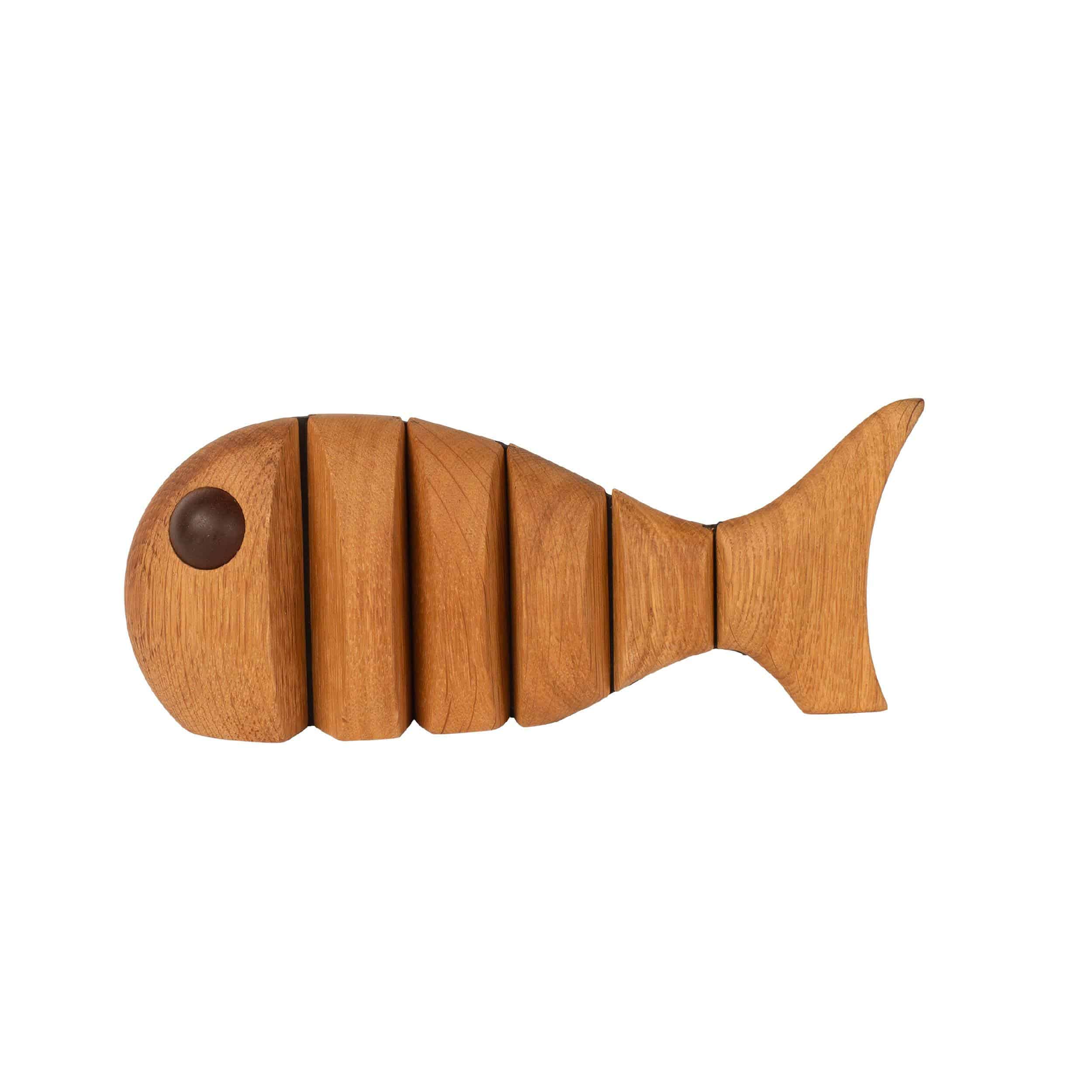 The Wood Fish Figur