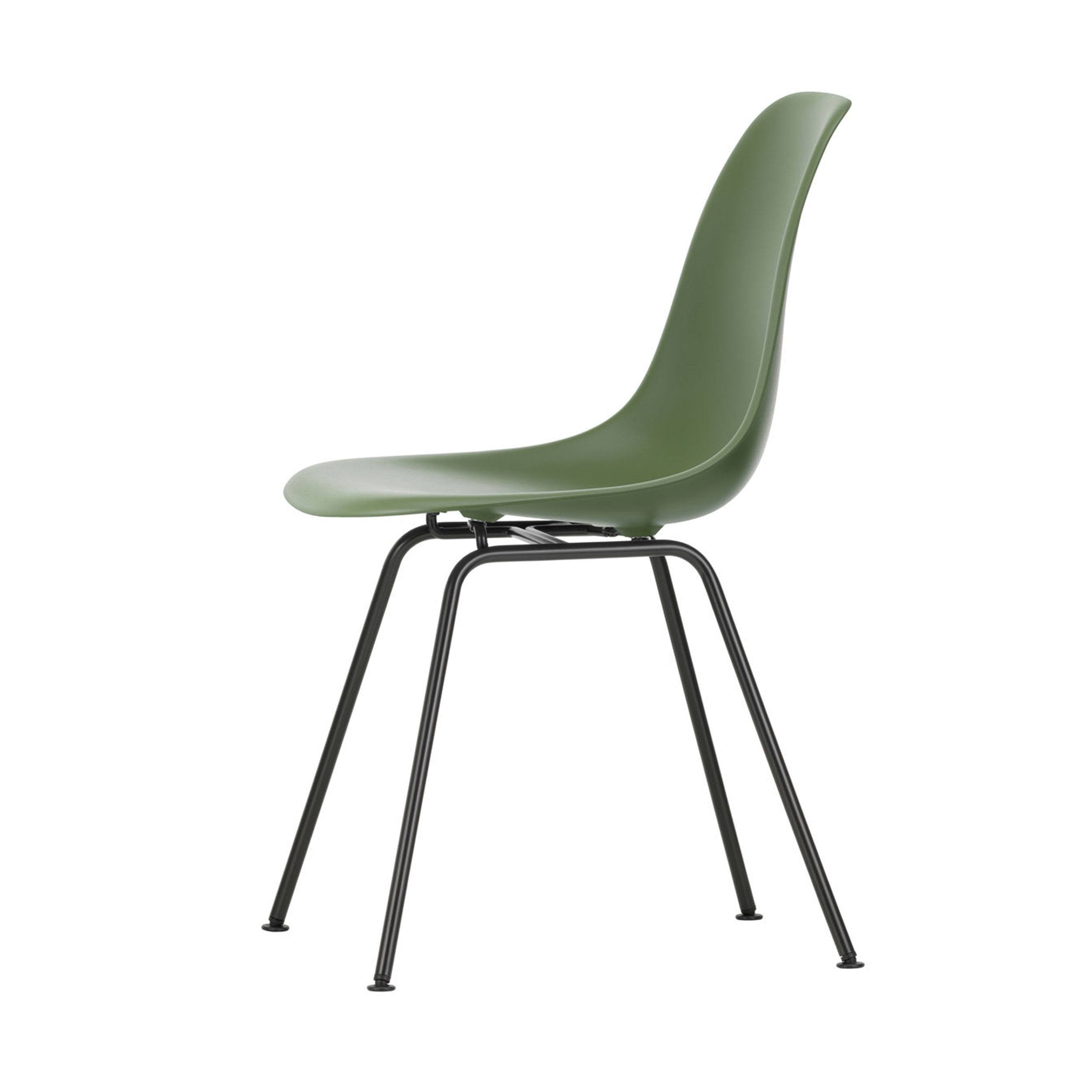 Eames Plastic Side Chair Stuhl DSX mit Filzgleitern