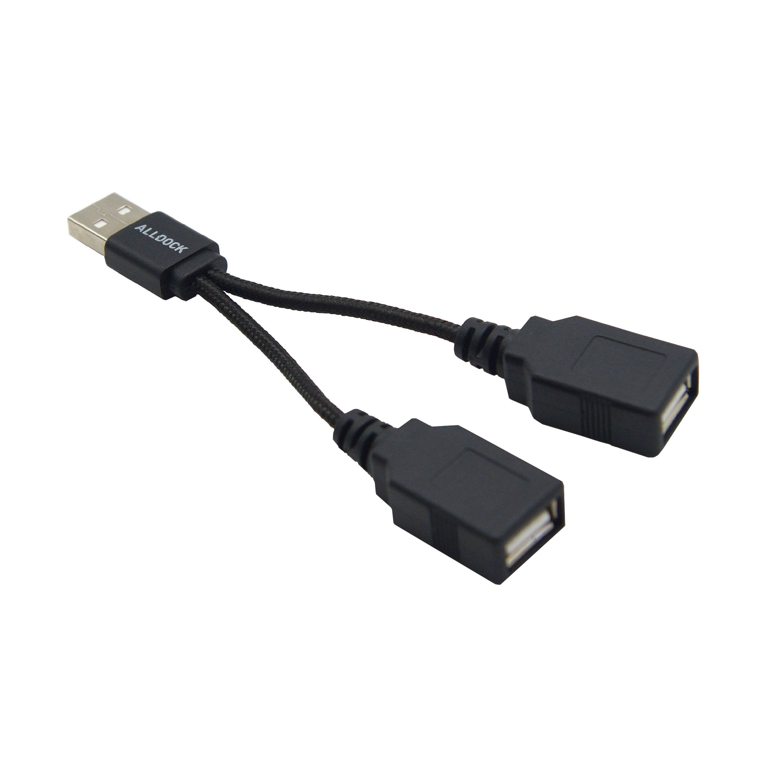 Y-USB-Split Ladekabel