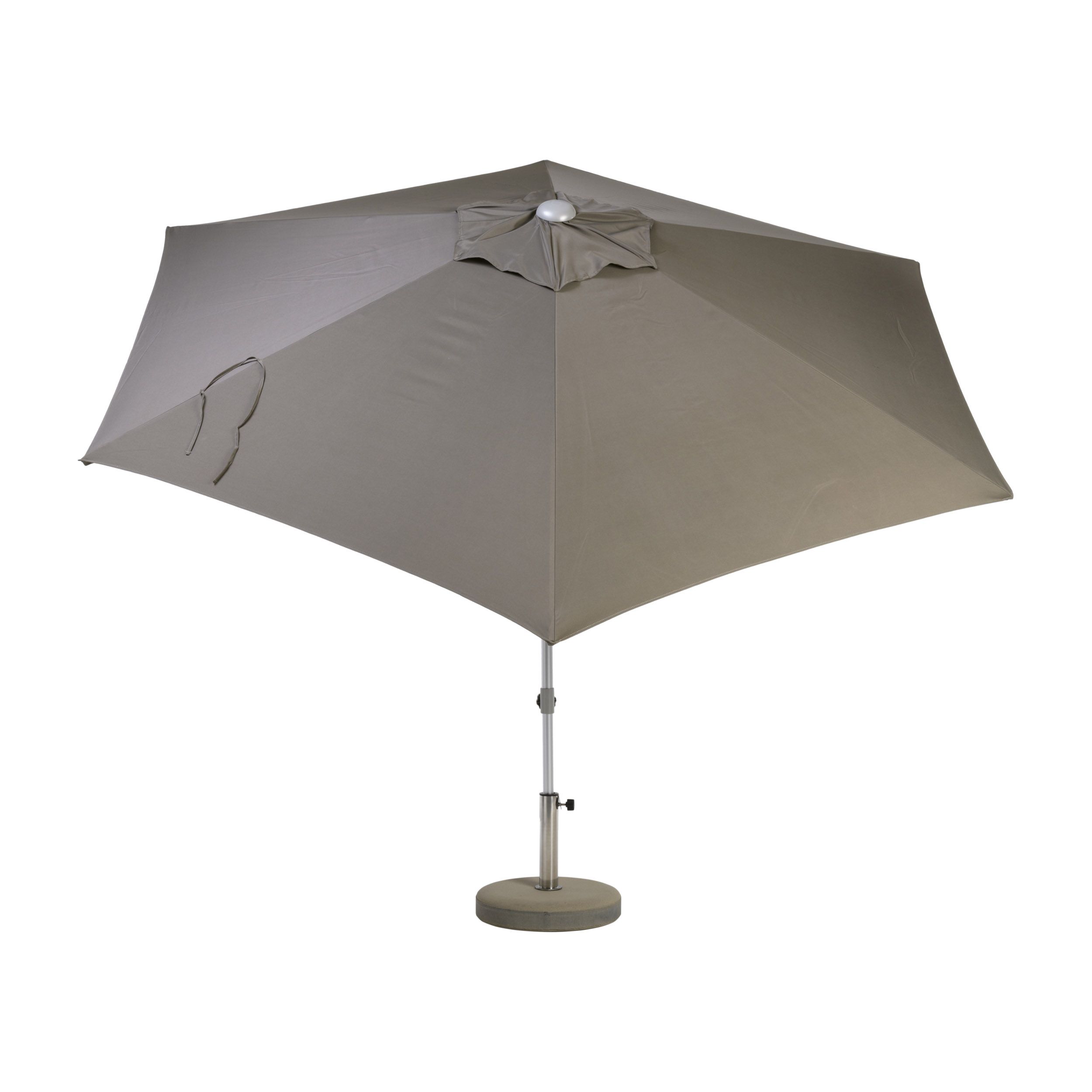 Elba Sonnenschirm rund mit Knickgelenk ohne Schirmständer