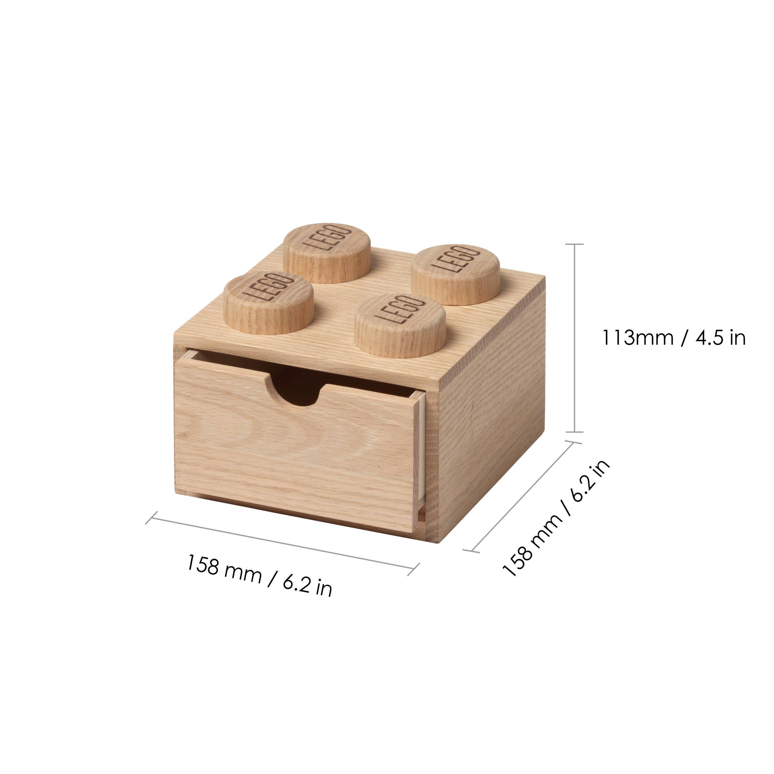 LEGO® Wooden Drawer Aufbewahrungsbox Brick 4