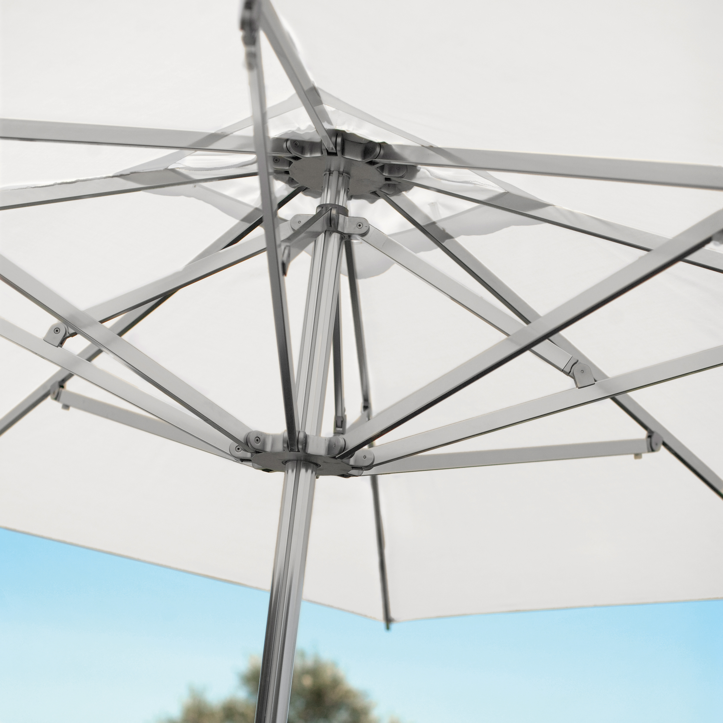 Shade Sonnenschirm quadratisch ohne Schirmständer ohne Accessoires