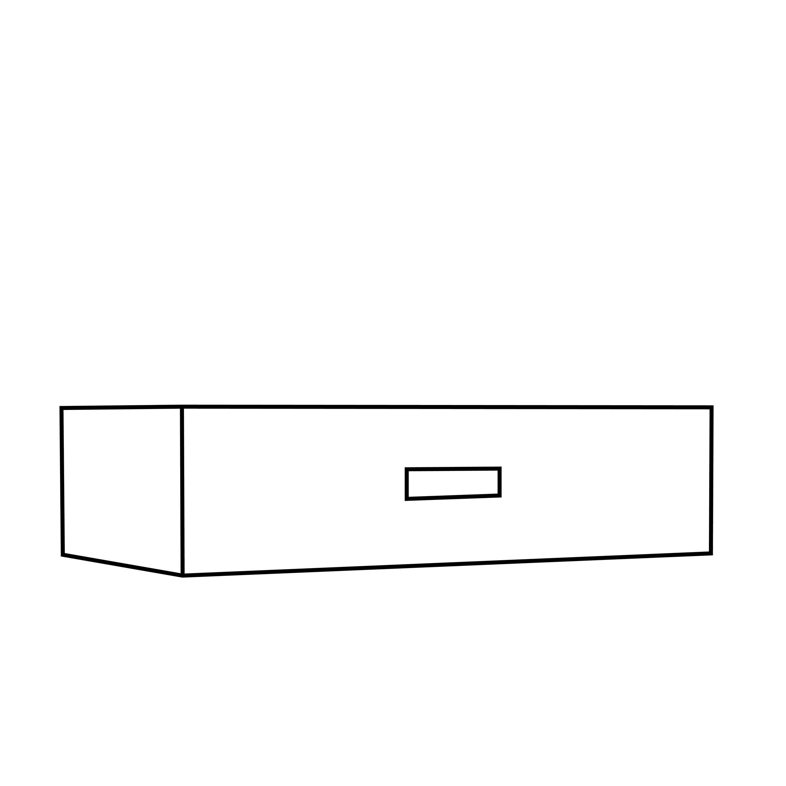 Masterbox Schrank Modul mit Schublade