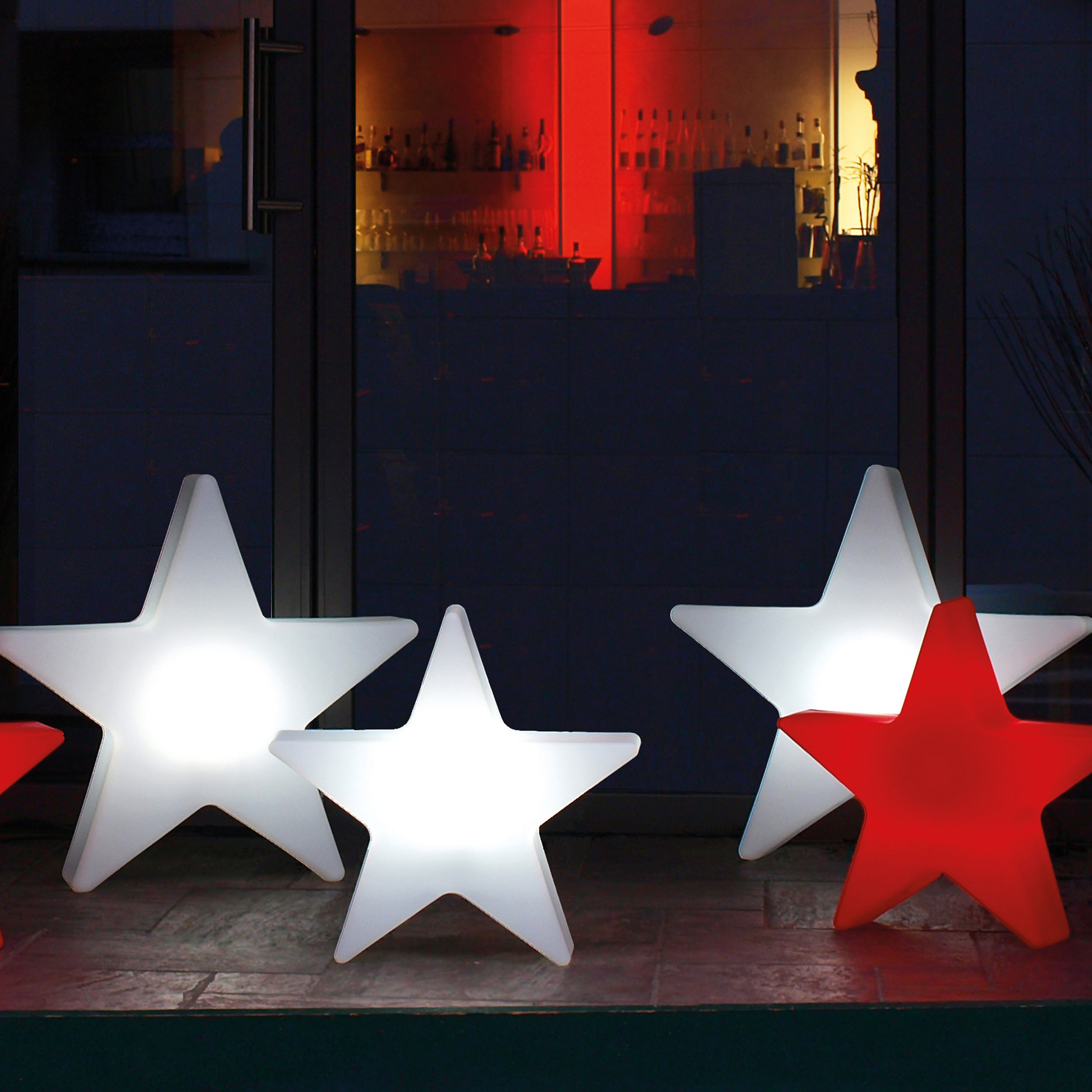 Shining Star In- und Outdoor LED Universalleuchte mit Farbwechsler