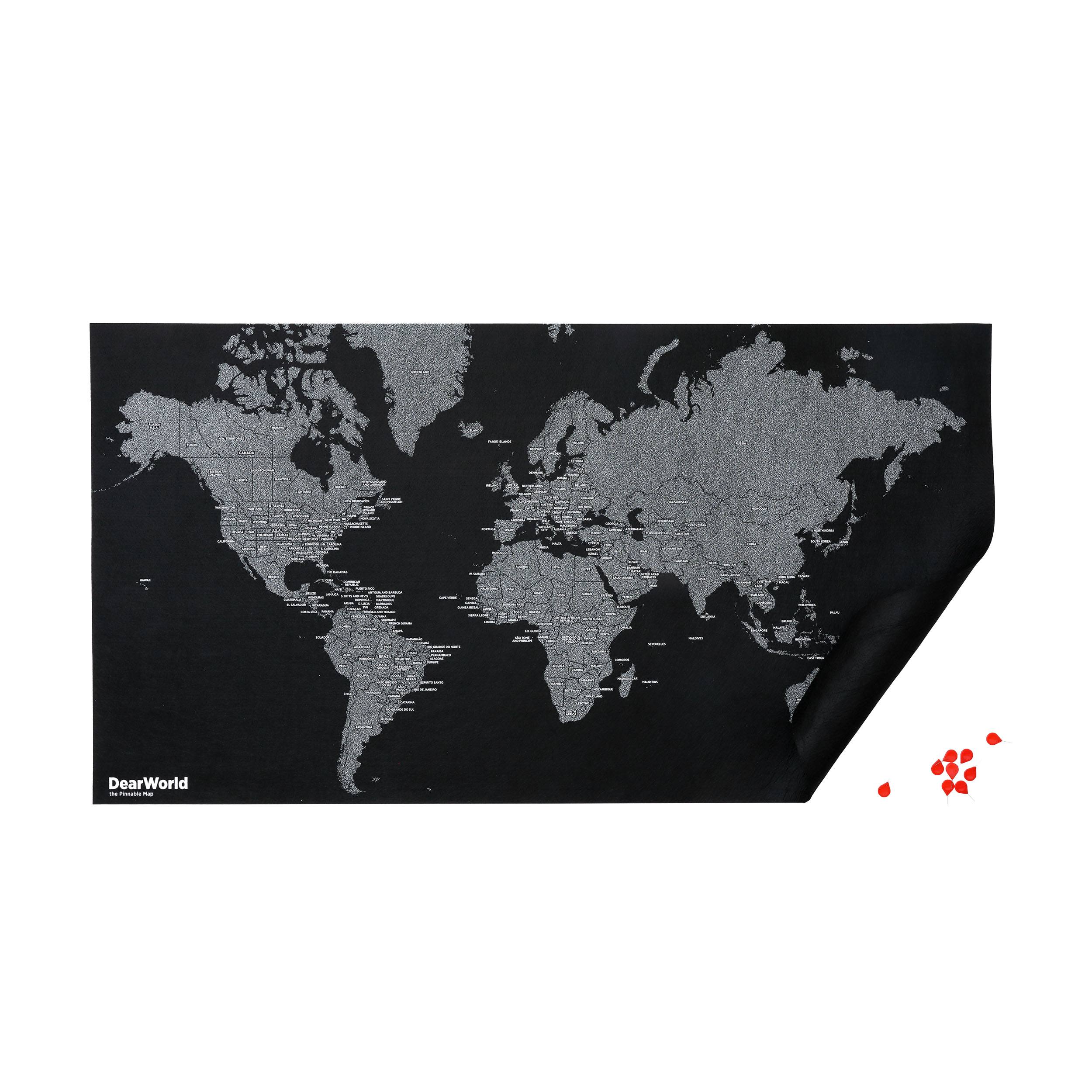 Dear World Wall Countries Weltkarte