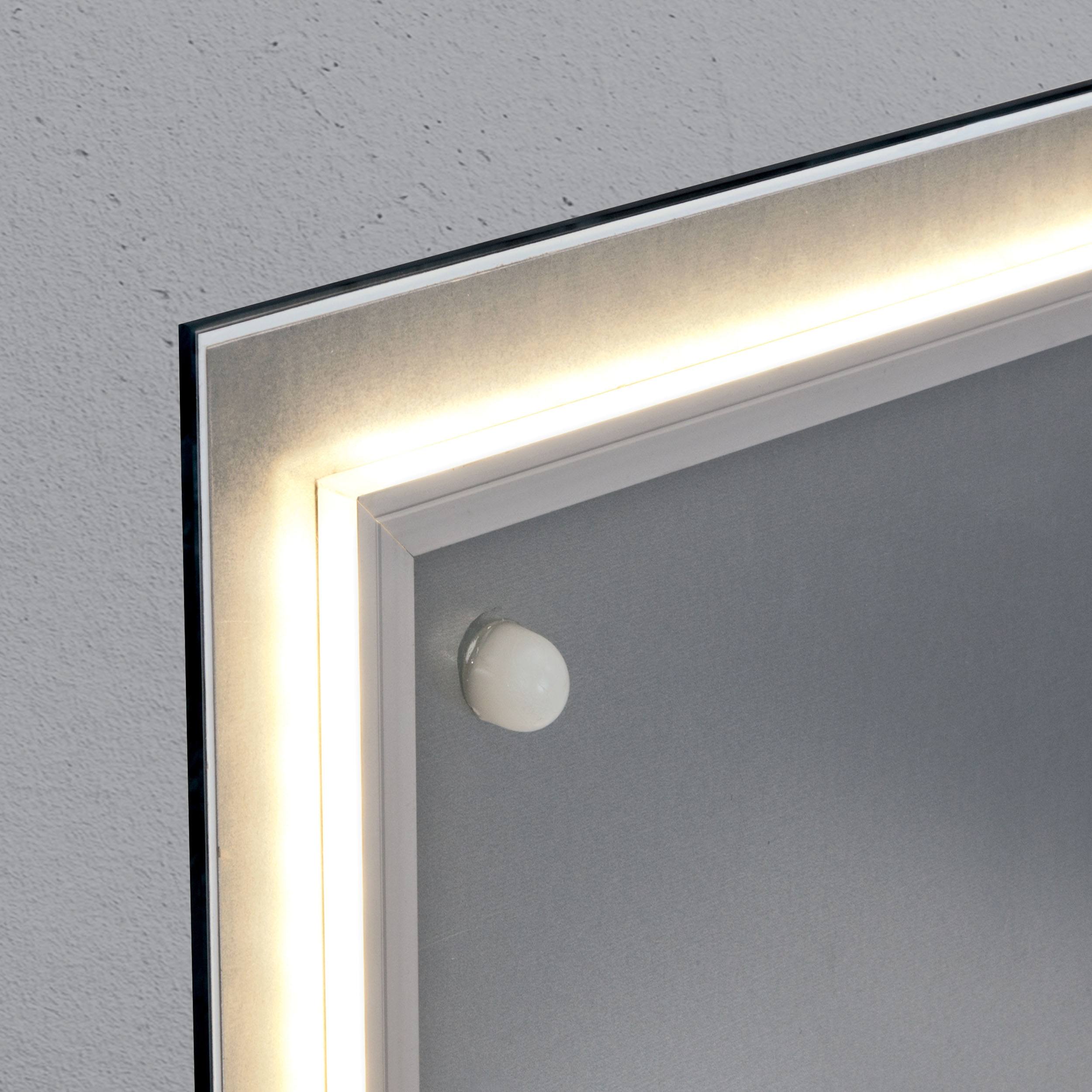 artverum® LED Glas-Magnetboard Sichtbeton