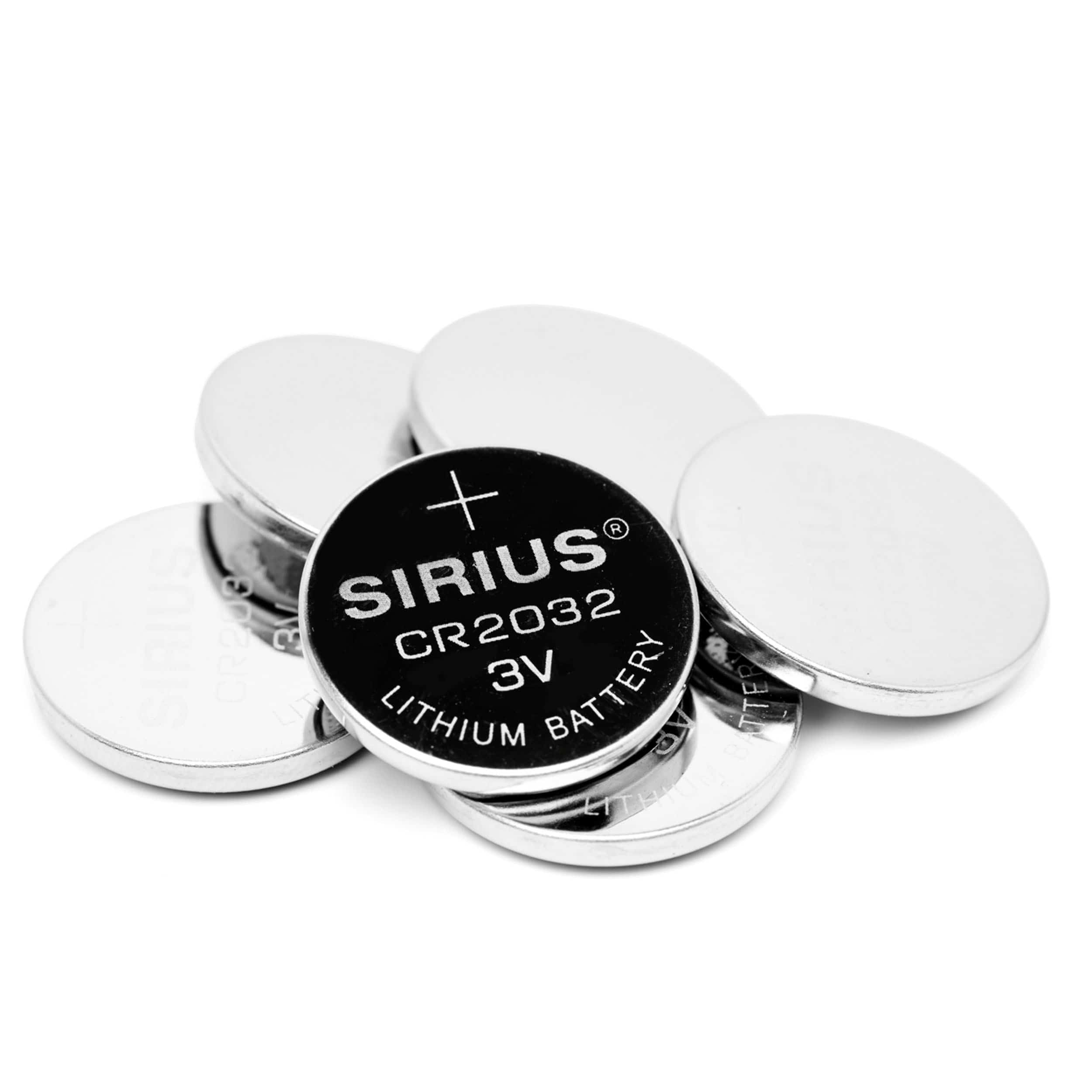 Sirius Batterie CR2032 6er-Set