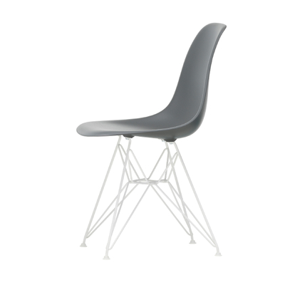 Eames Plastic Side Chair Stuhl DSR Gestell weiß mit Filzgleitern