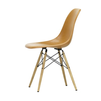 Eames Fiberglass Side Chair Stuhl DSW Kunststoffgleiter