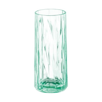 Länge 20 cm Koziol Cheers Superglas Trinkhalm 8er-Set mit Bürste klar ø 0,65 cm 