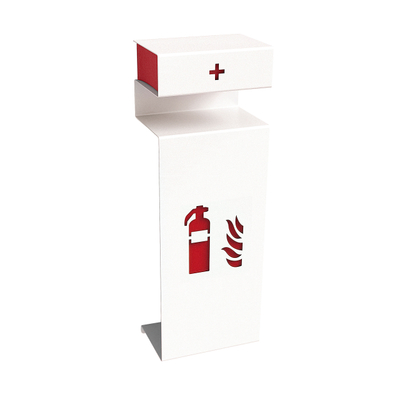 Fire Wall Feuerlöscherhalter mit Erste Hilfe Box