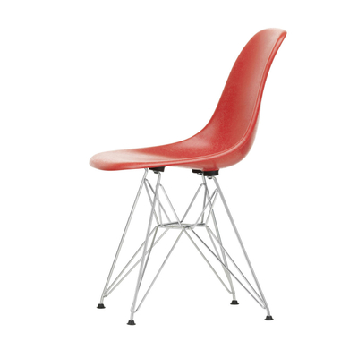 Eames Fiberglass Side Chair Stuhl DSR Filzgleiter