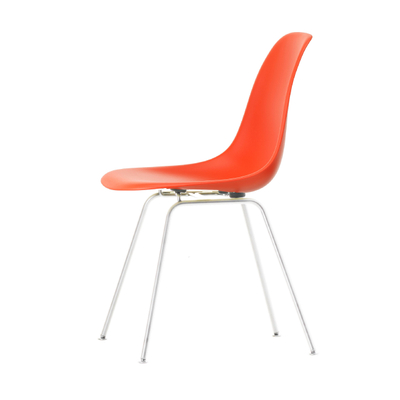 Eames Plastic Side Chair Stuhl DSX Gestell weiß mit Kunststoffgleitern