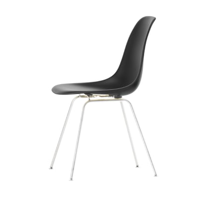 Eames Plastic Side Chair Stuhl DSX Gestell weiß mit Filzgleitern
