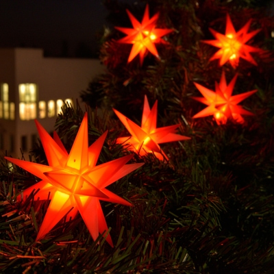 Sterntaler Sternenkette Outdoor LED Lichterkette mit 9 Sternen